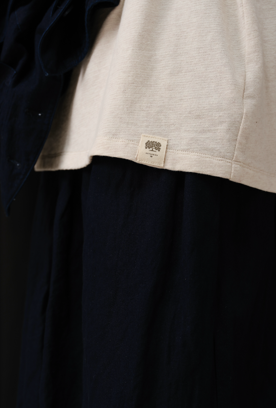 テクスチャーベーシック半袖Tシャツ