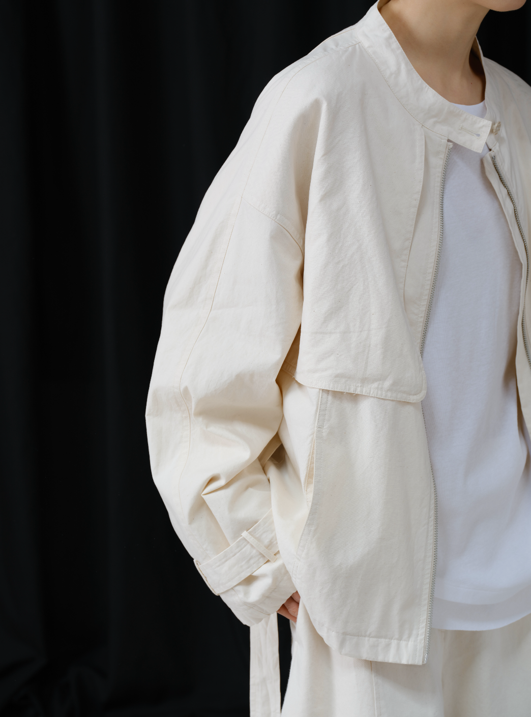 軽量通勤ショートトレンチ