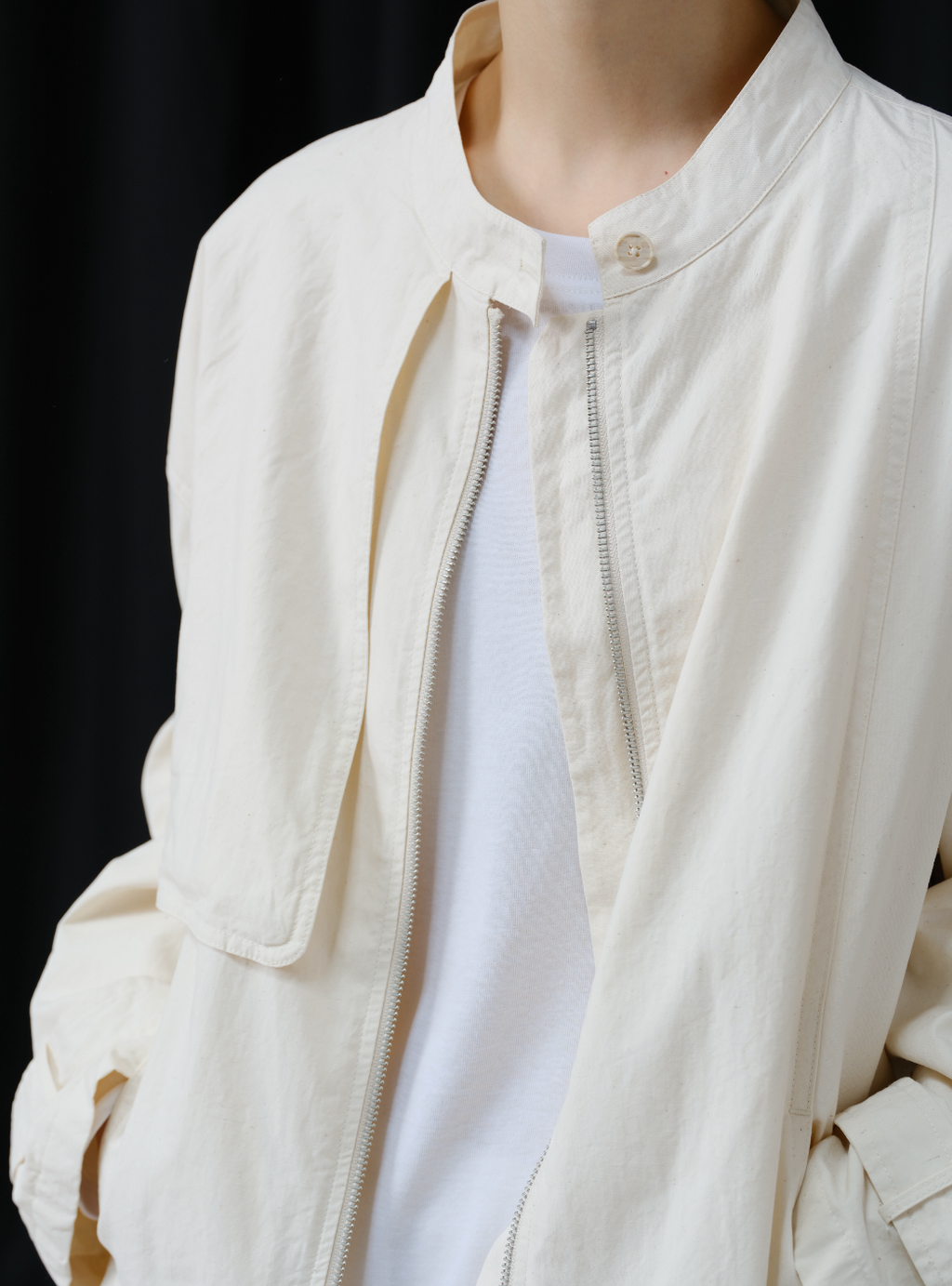 軽量通勤ショートトレンチ