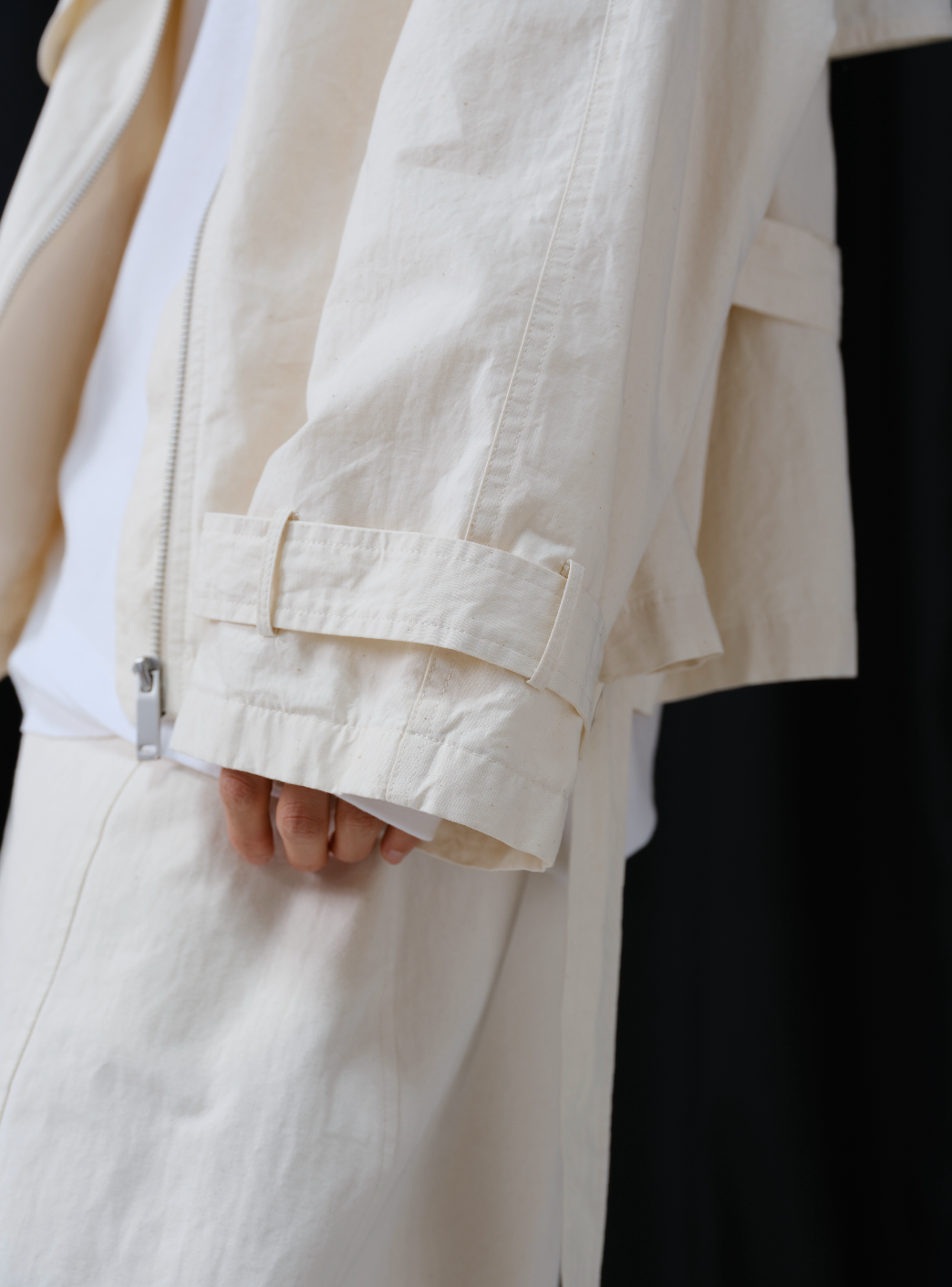 軽量通勤ショートトレンチ