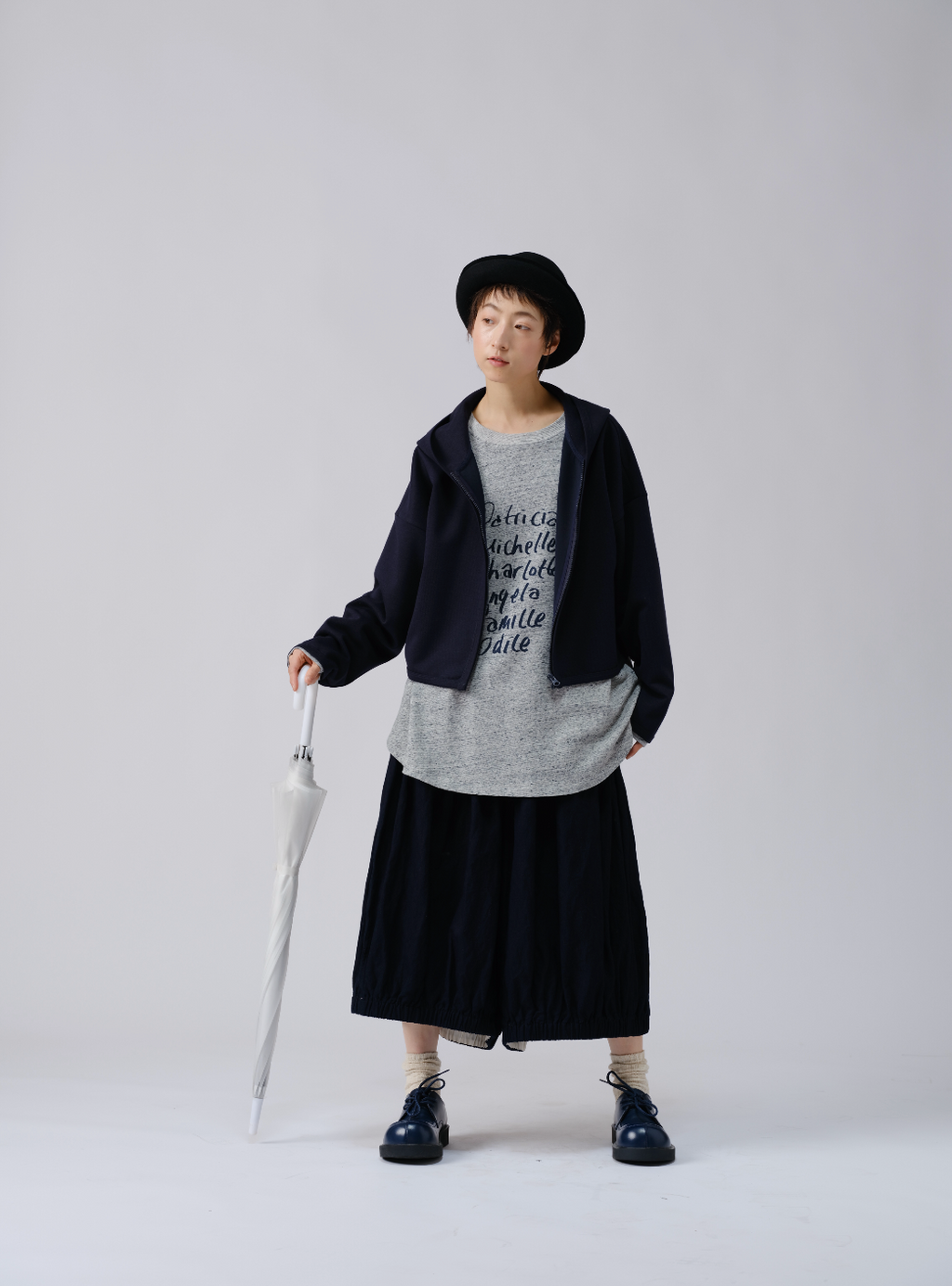 ブルーワークスタイルバルーンパンツ