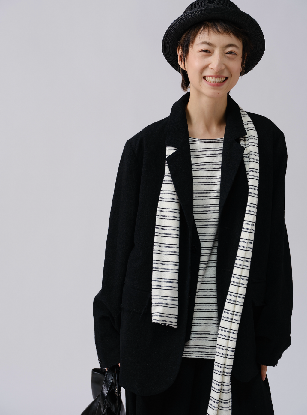 レイヤード風ジャケット