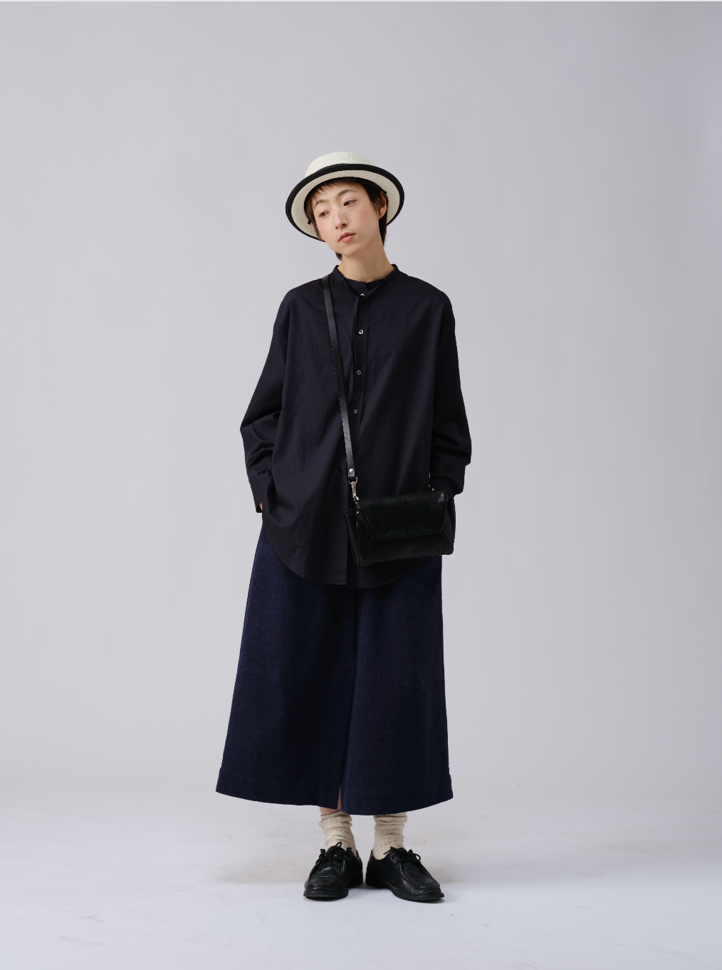 幾何フラップ・ミニショルダー