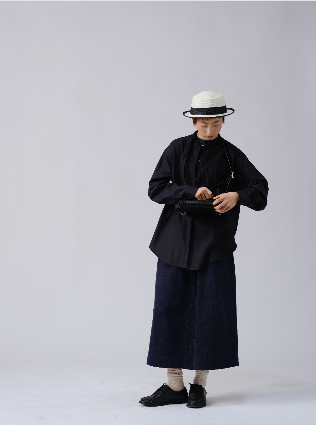 幾何フラップ・ミニショルダー