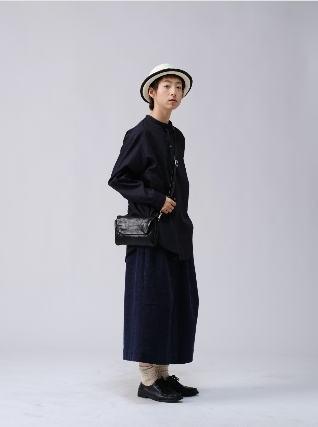 幾何フラップ・ミニショルダー