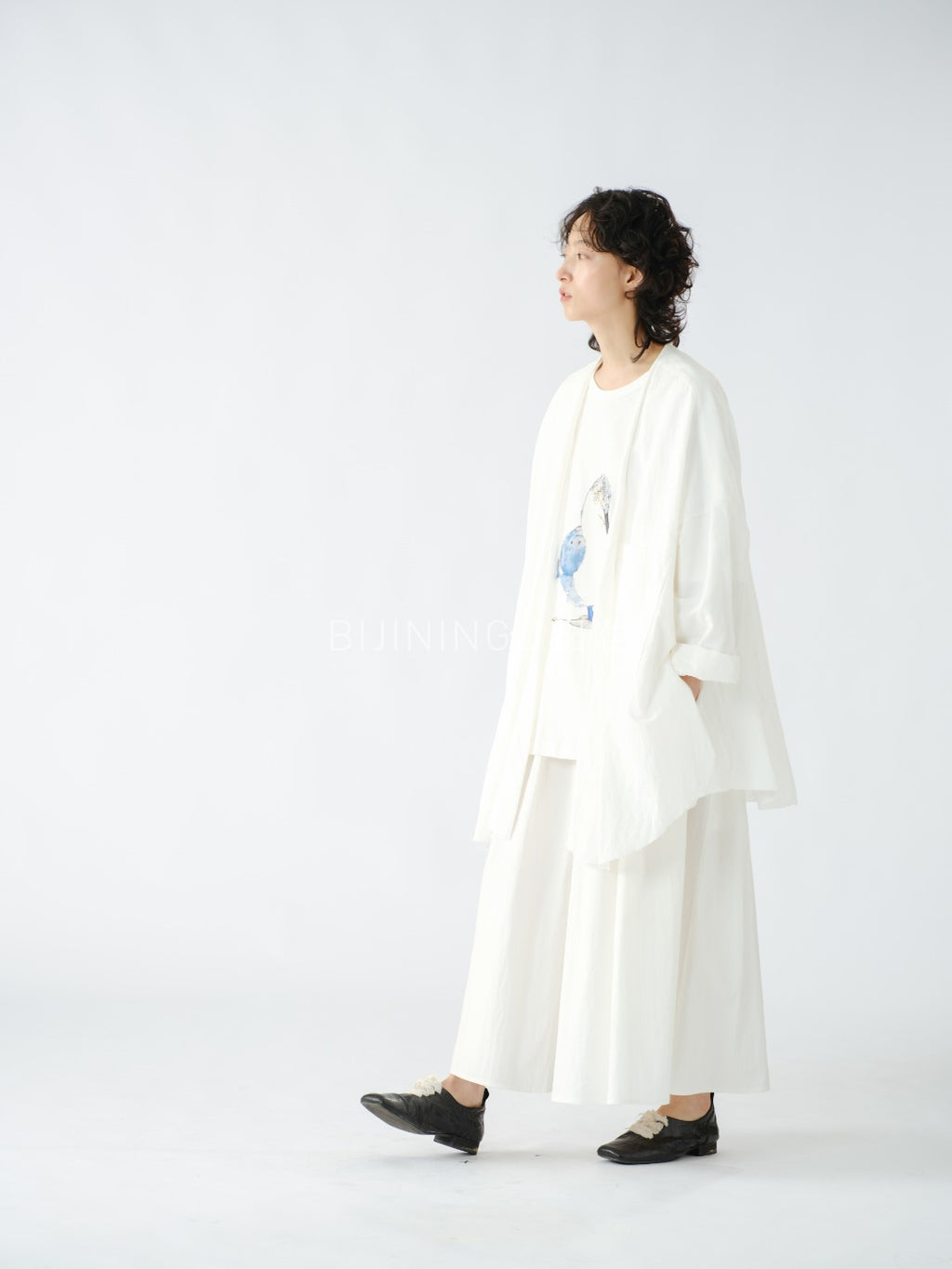 ストレッチスカートパンツ