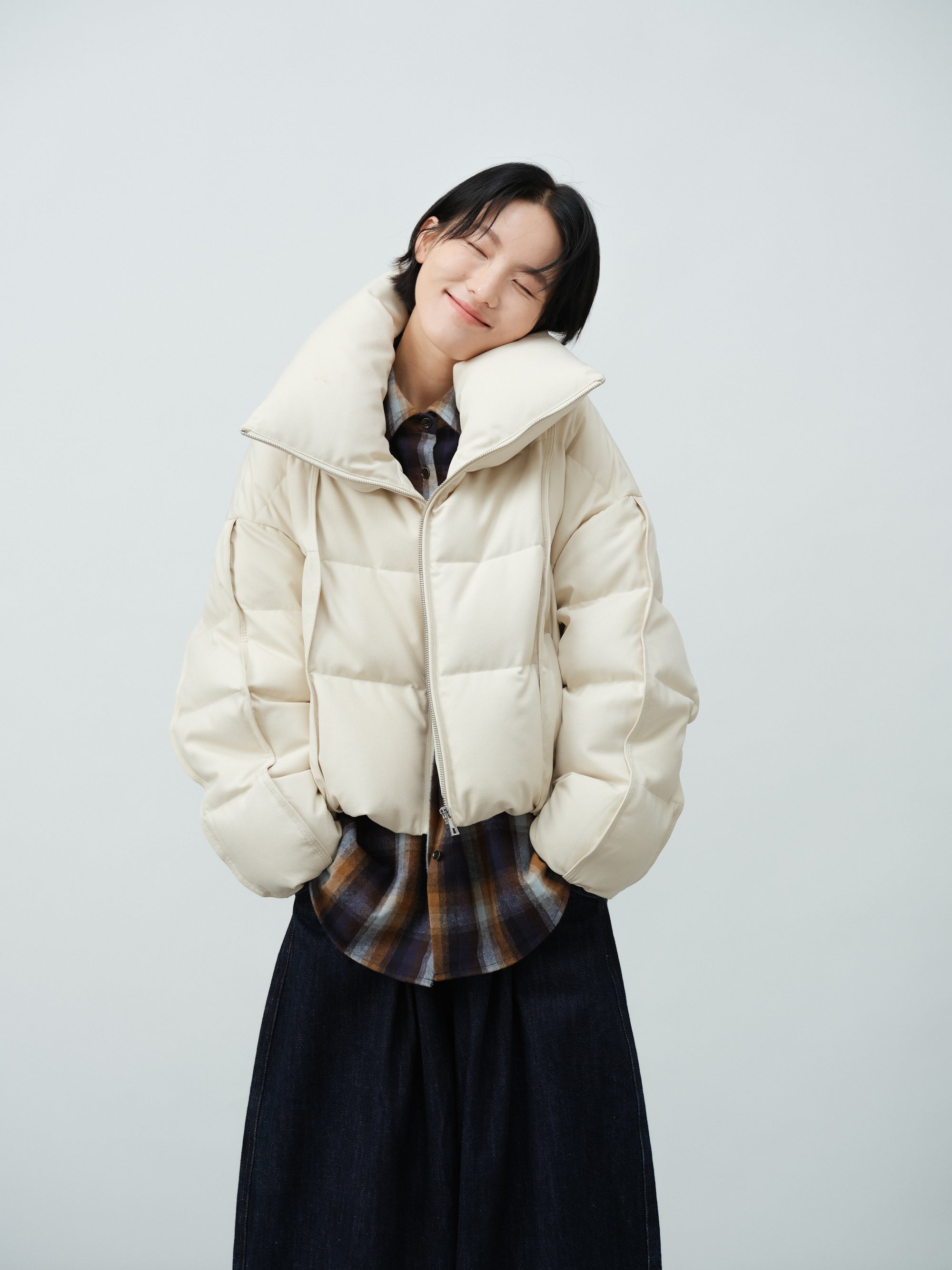 バルーンデニムパンツ