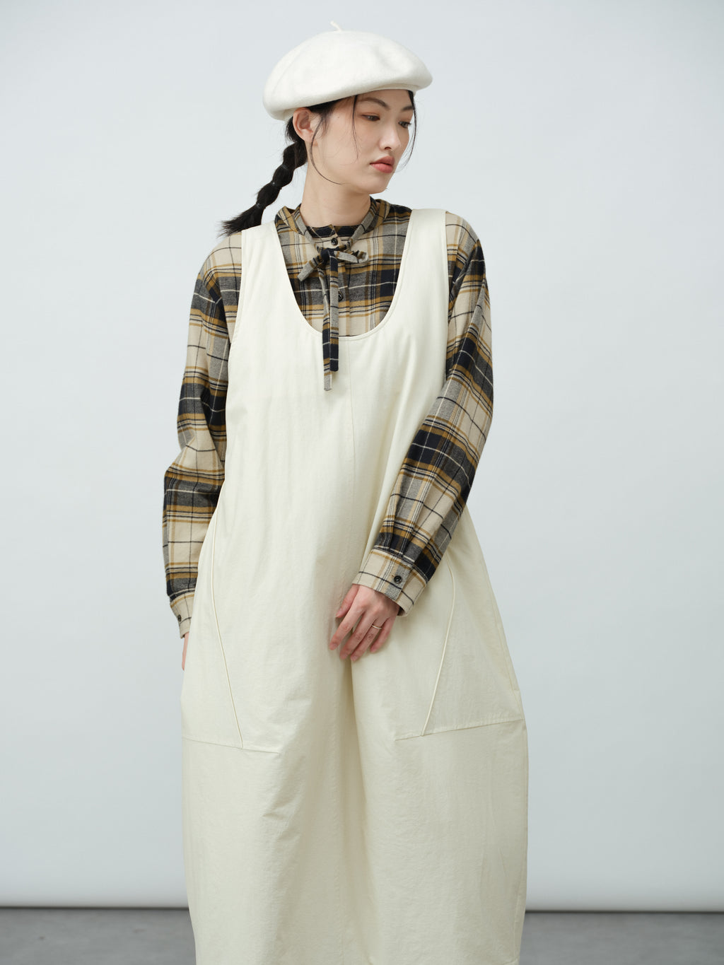 リボンデザインシャツ