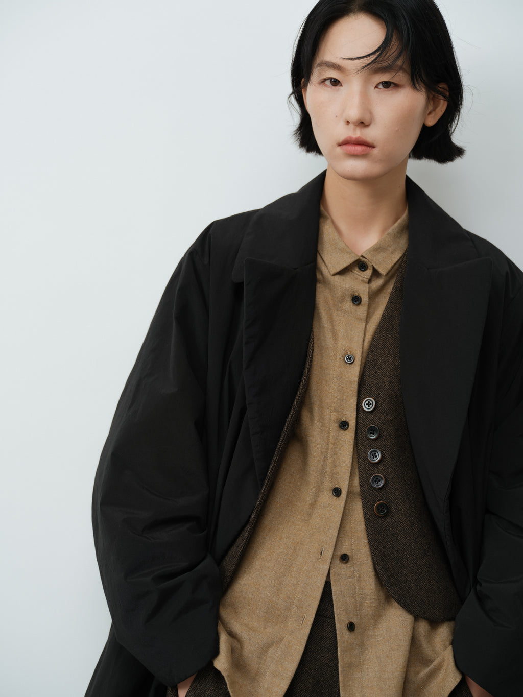 スタンダード起毛シャツ