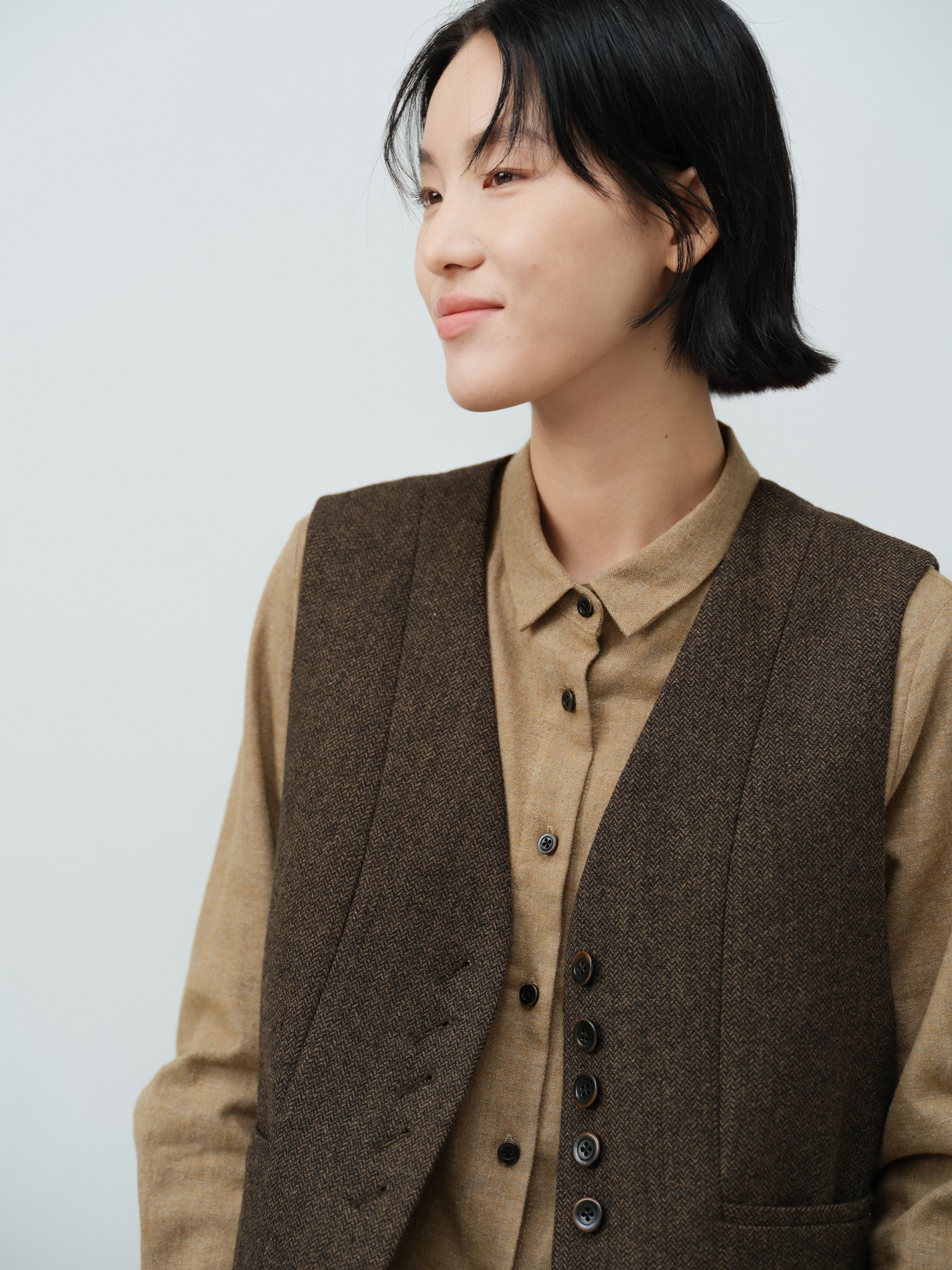 スタンダード起毛シャツ