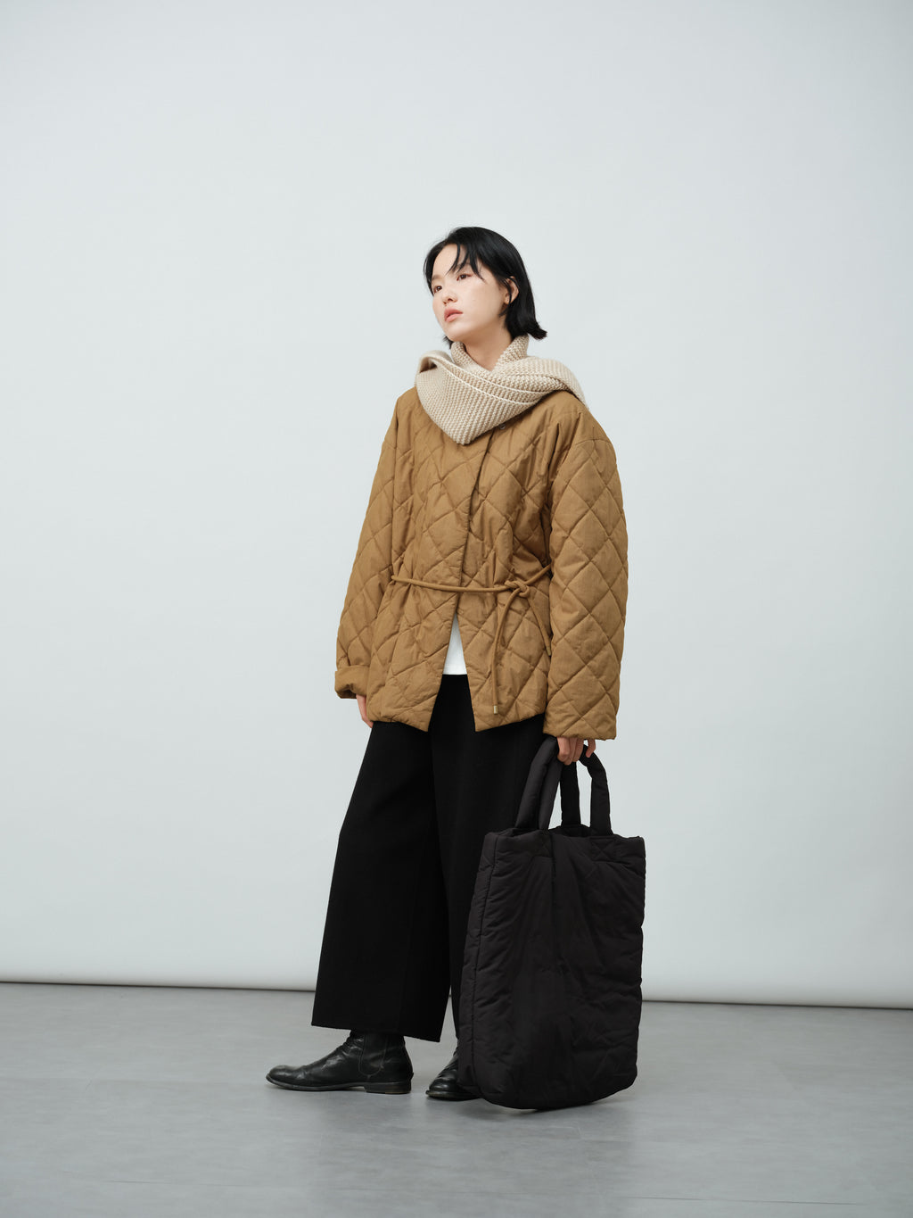 リバーシブル中綿ジャケット