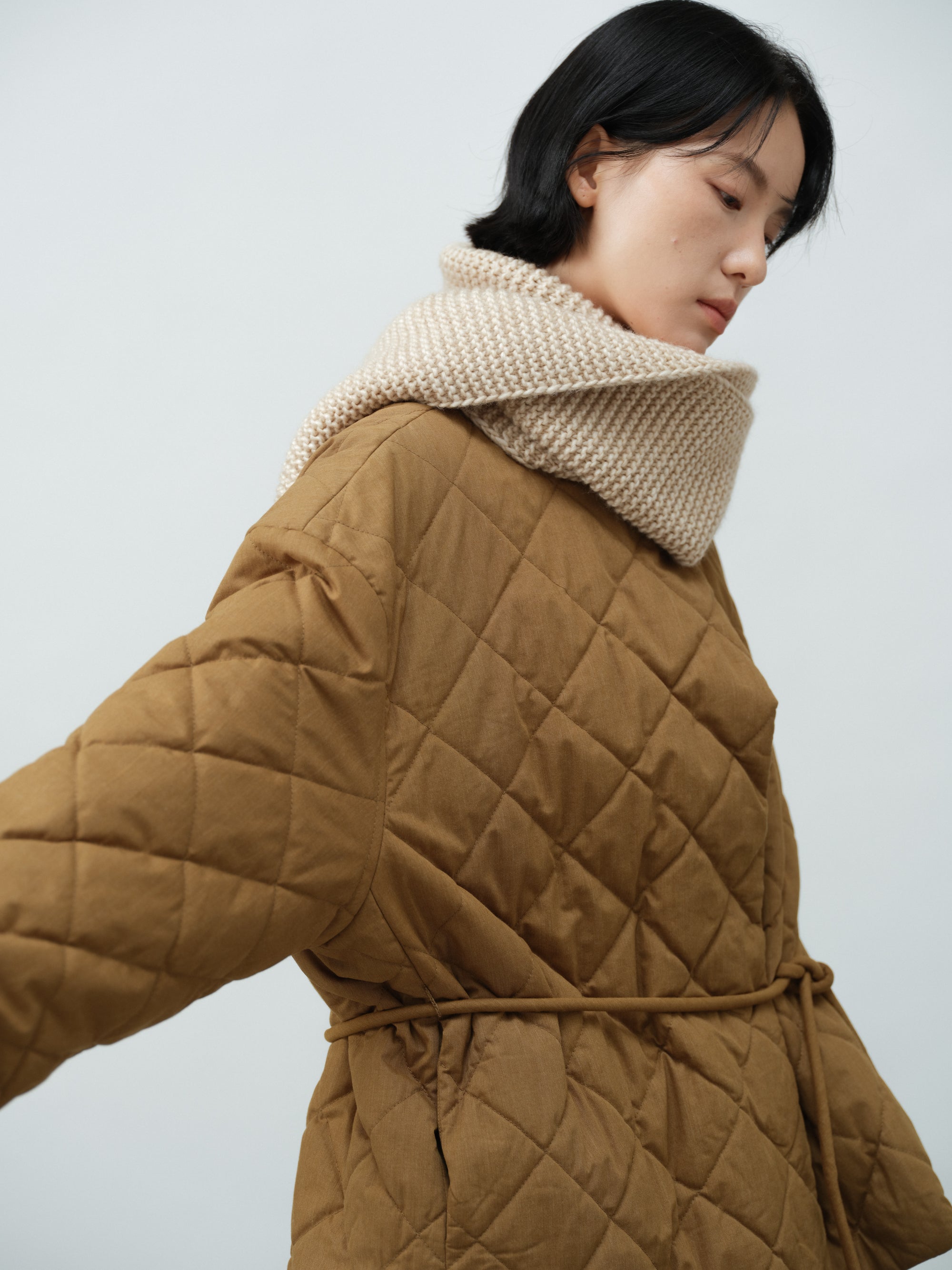 リバーシブル中綿ジャケット