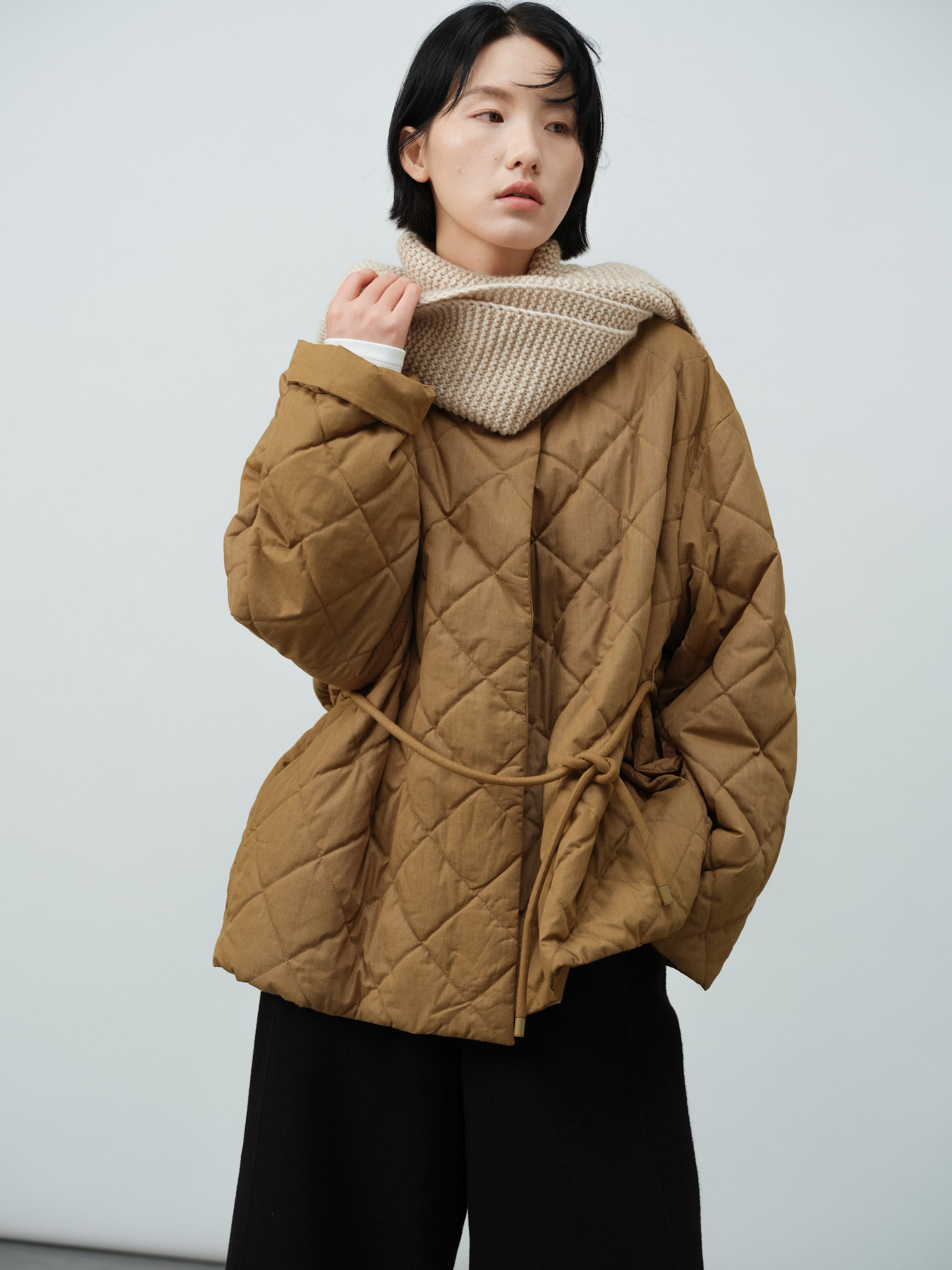 リバーシブル中綿ジャケット