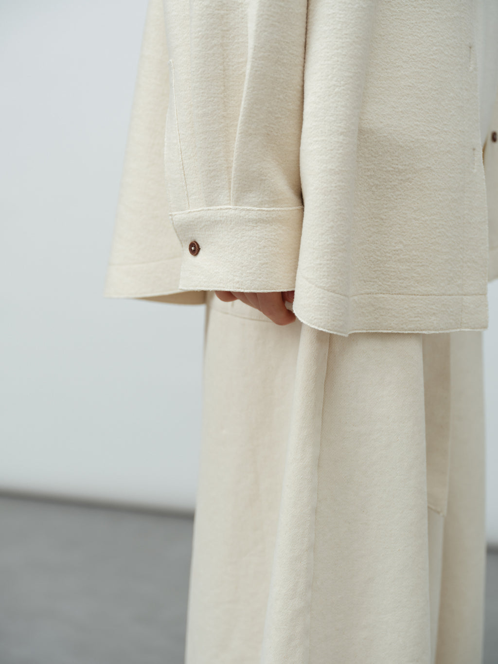 リボンワイドスカンツ