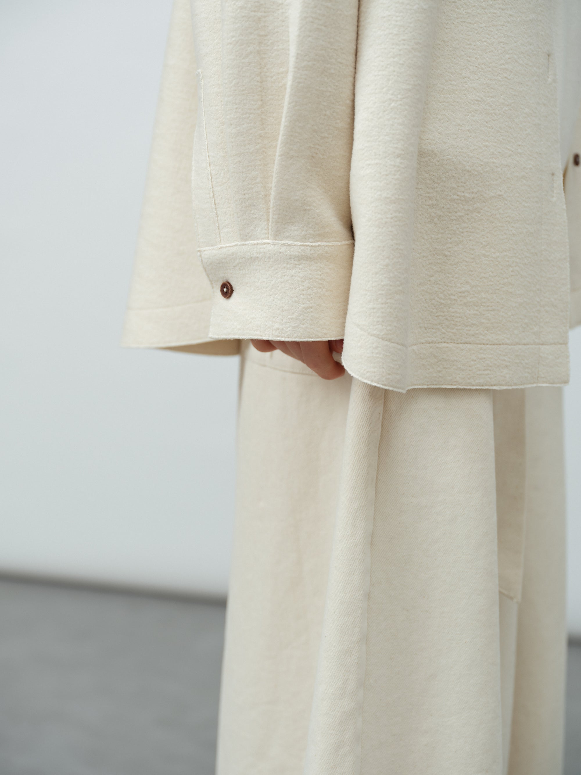 リボンワイドスカンツ