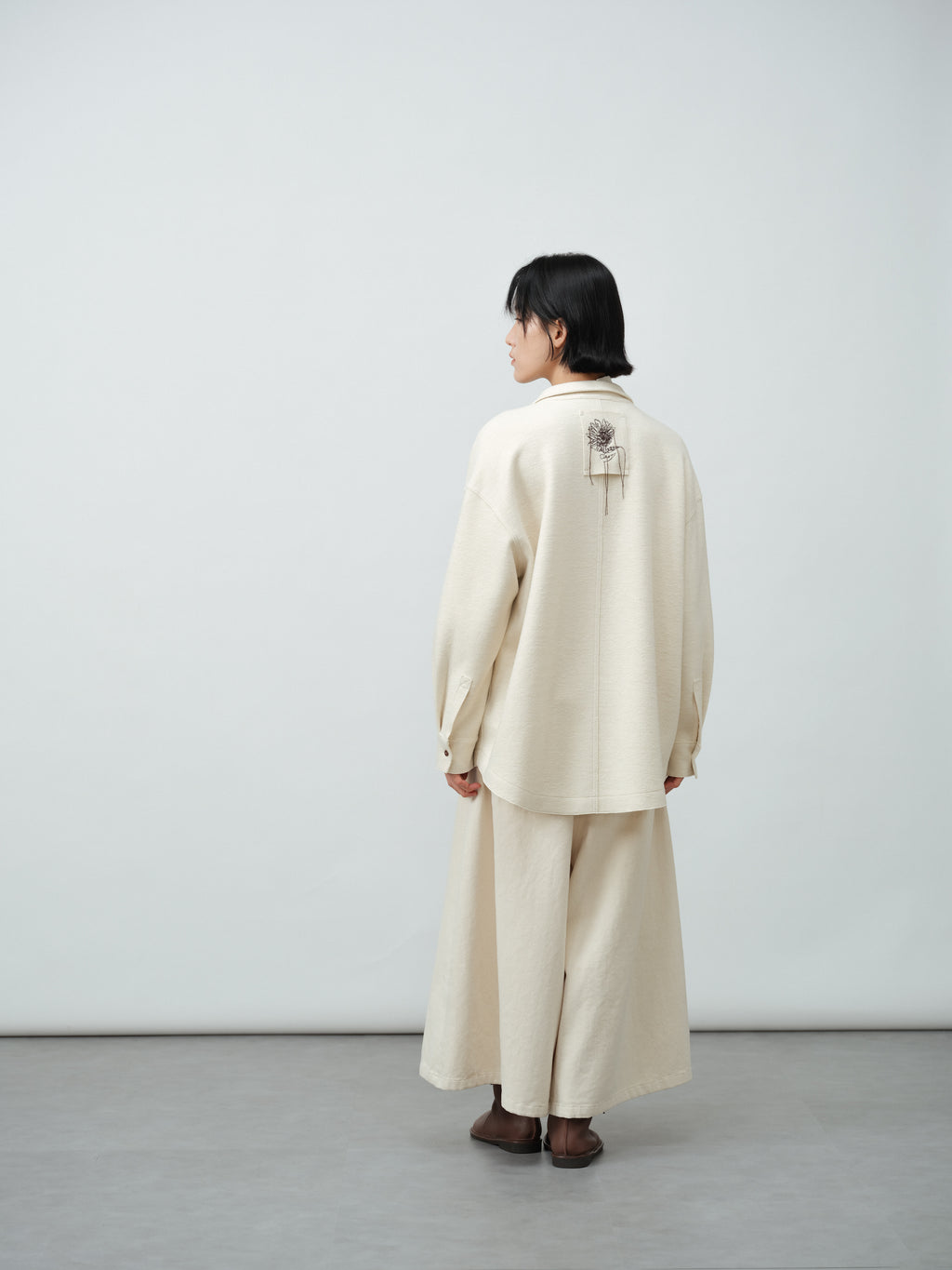 リボンワイドスカンツ