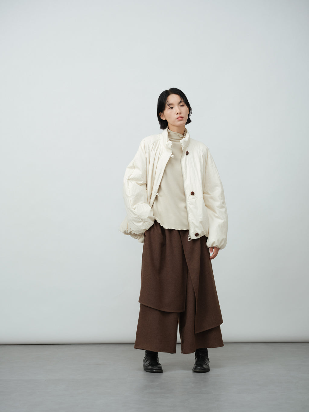 ハイネックトップス