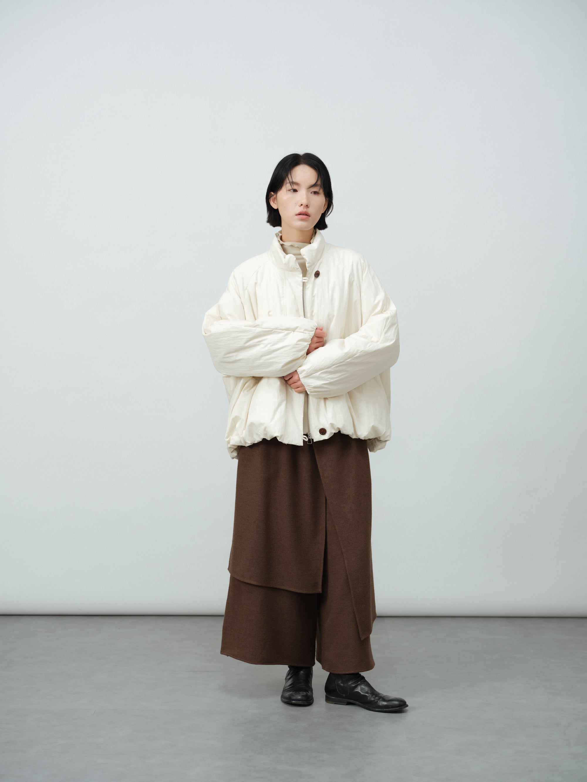 レイヤード風スカンツ