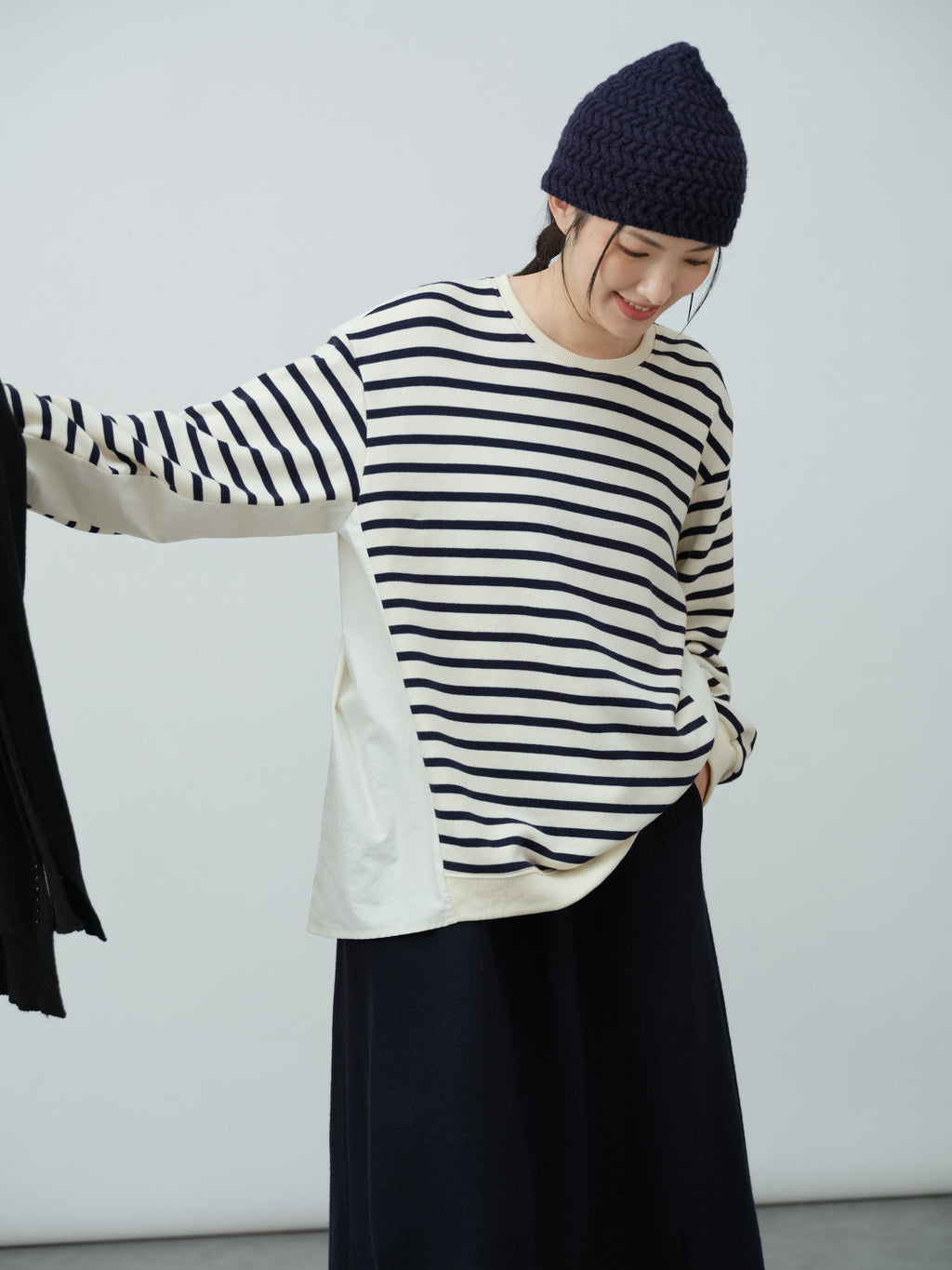 切替ボーダートップス