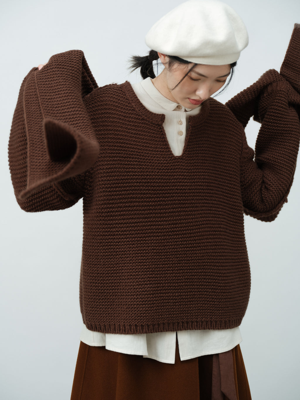 ローゲージニット