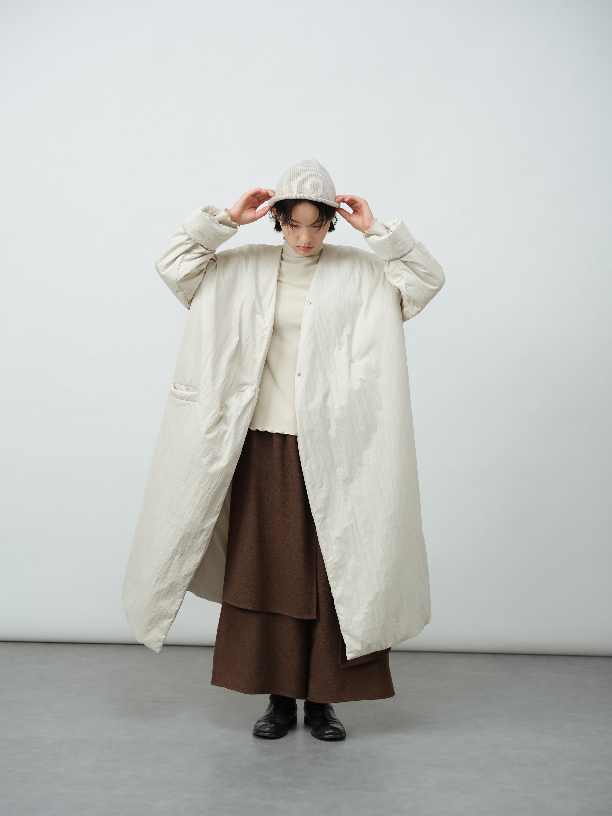 レイヤード風スカンツ