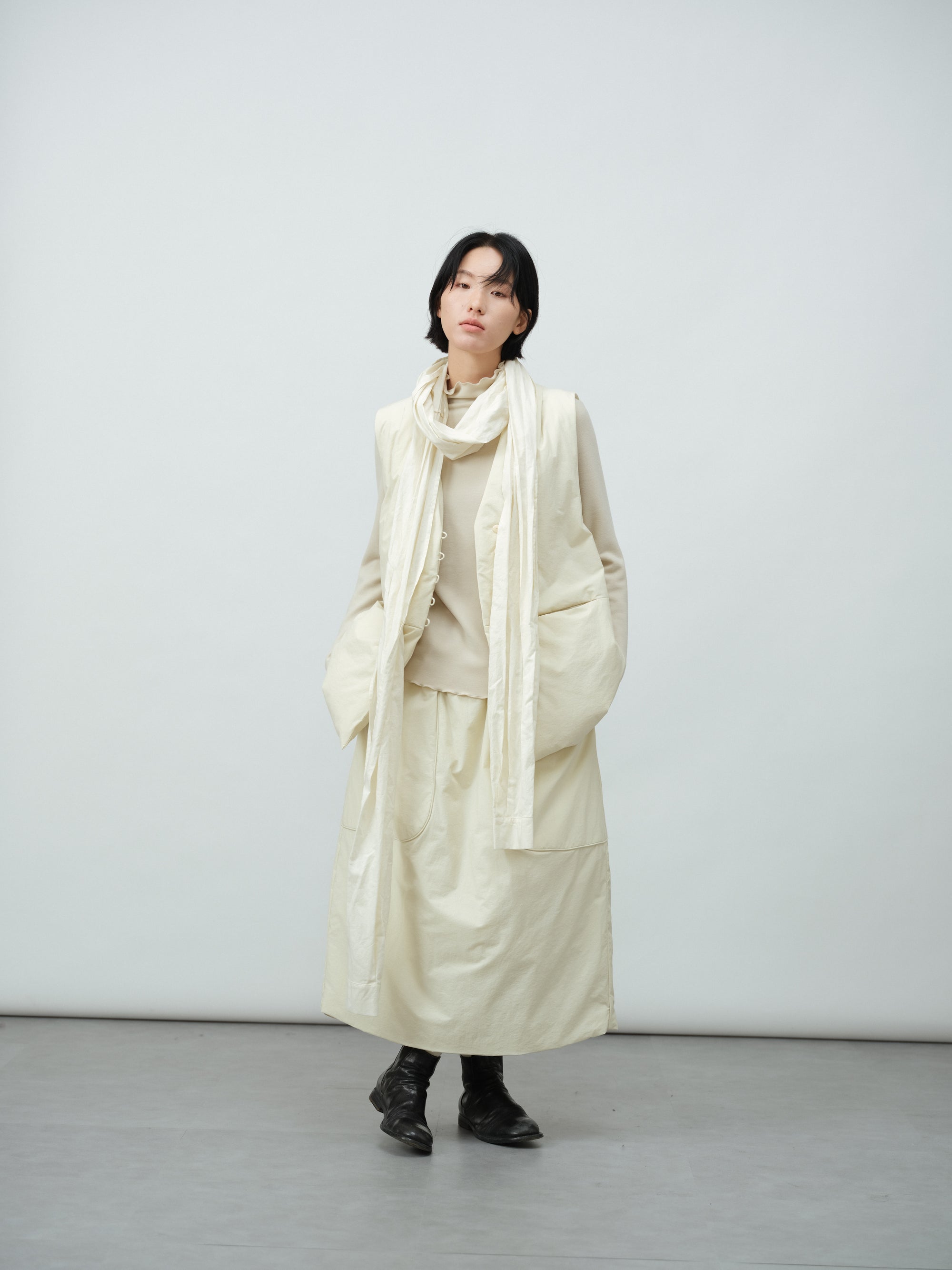 カジュアルダウンスカート