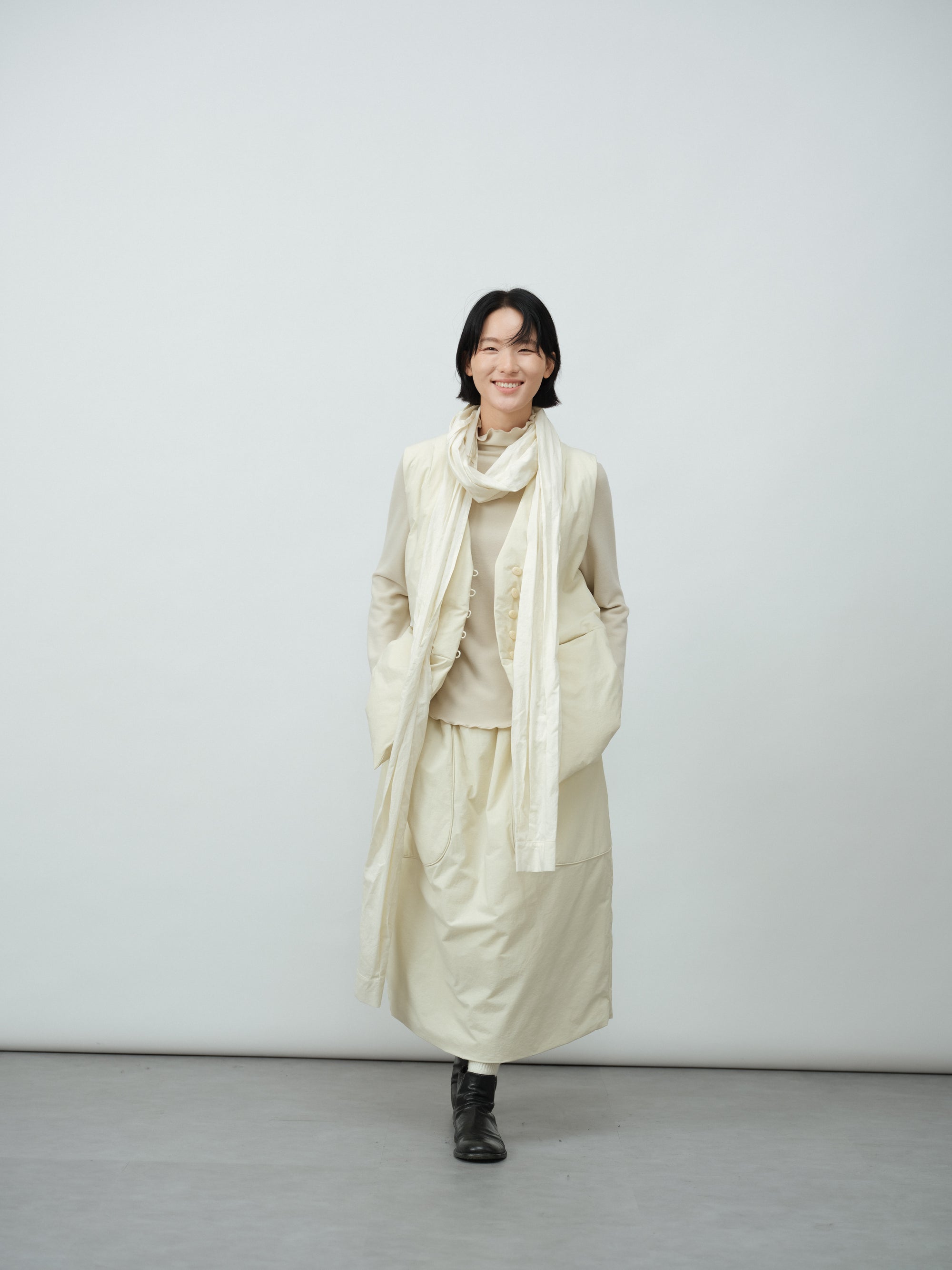 カジュアルダウンスカート