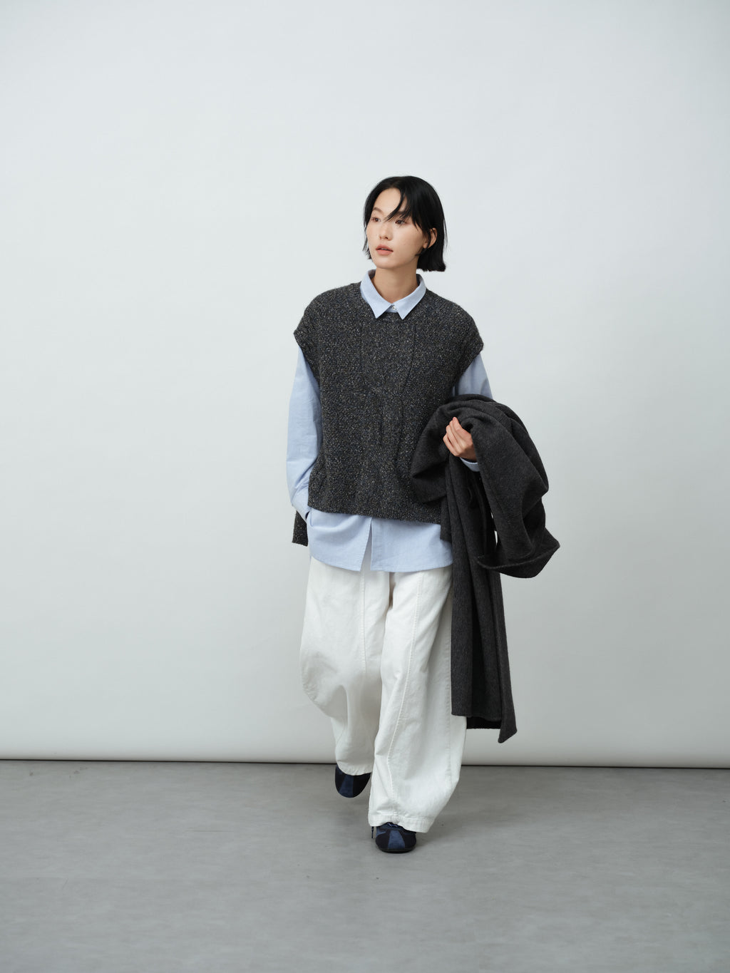 ソフト起毛シャツ