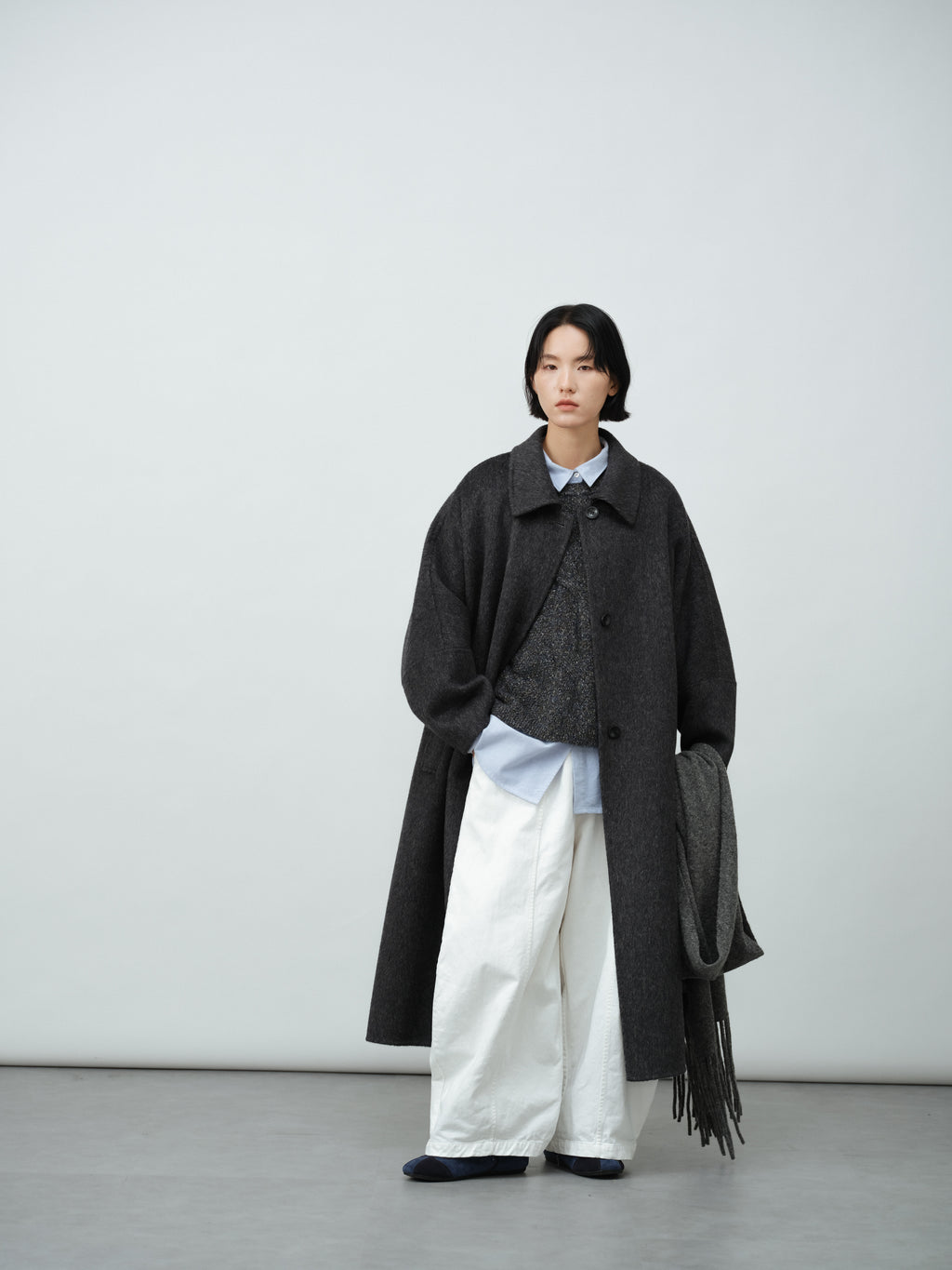 ソフト起毛シャツ