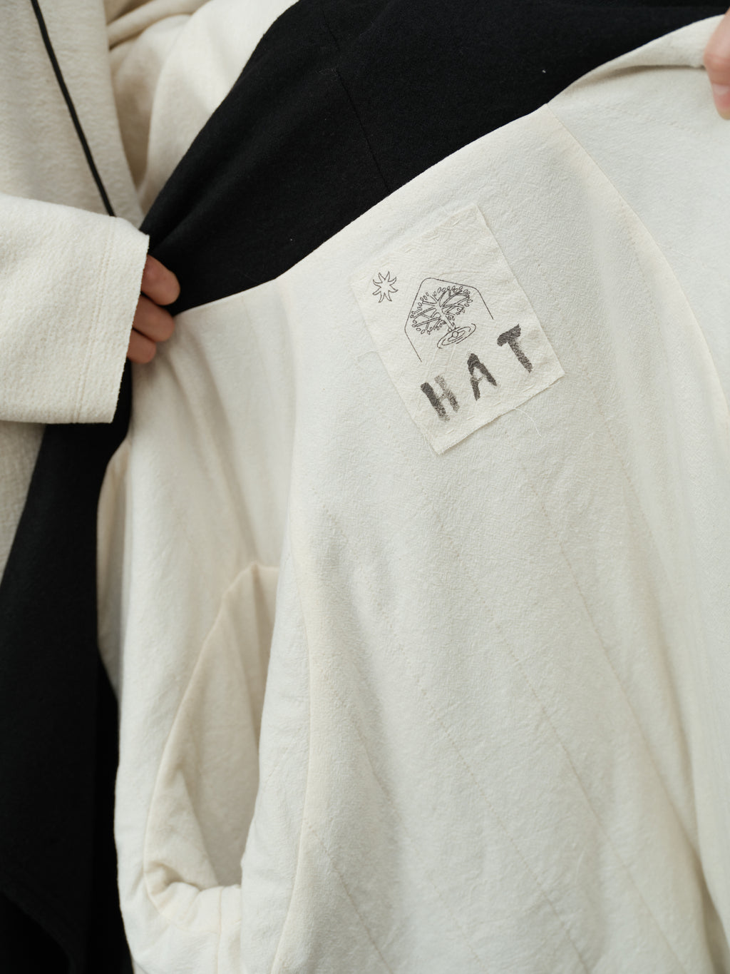 モード中綿ジャケット