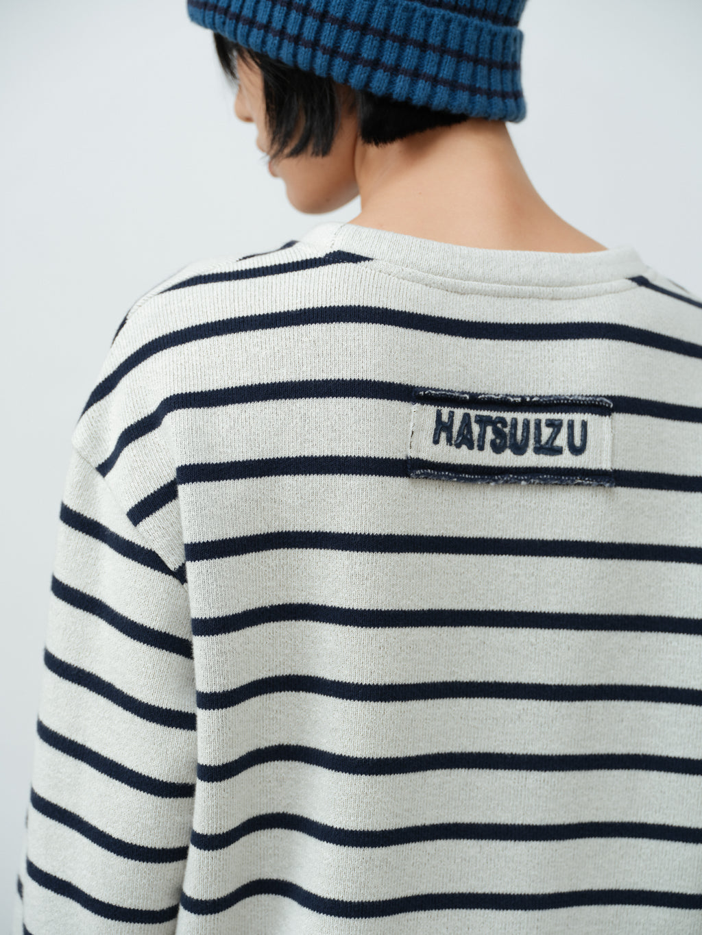 ボーダークルーネックスウェット