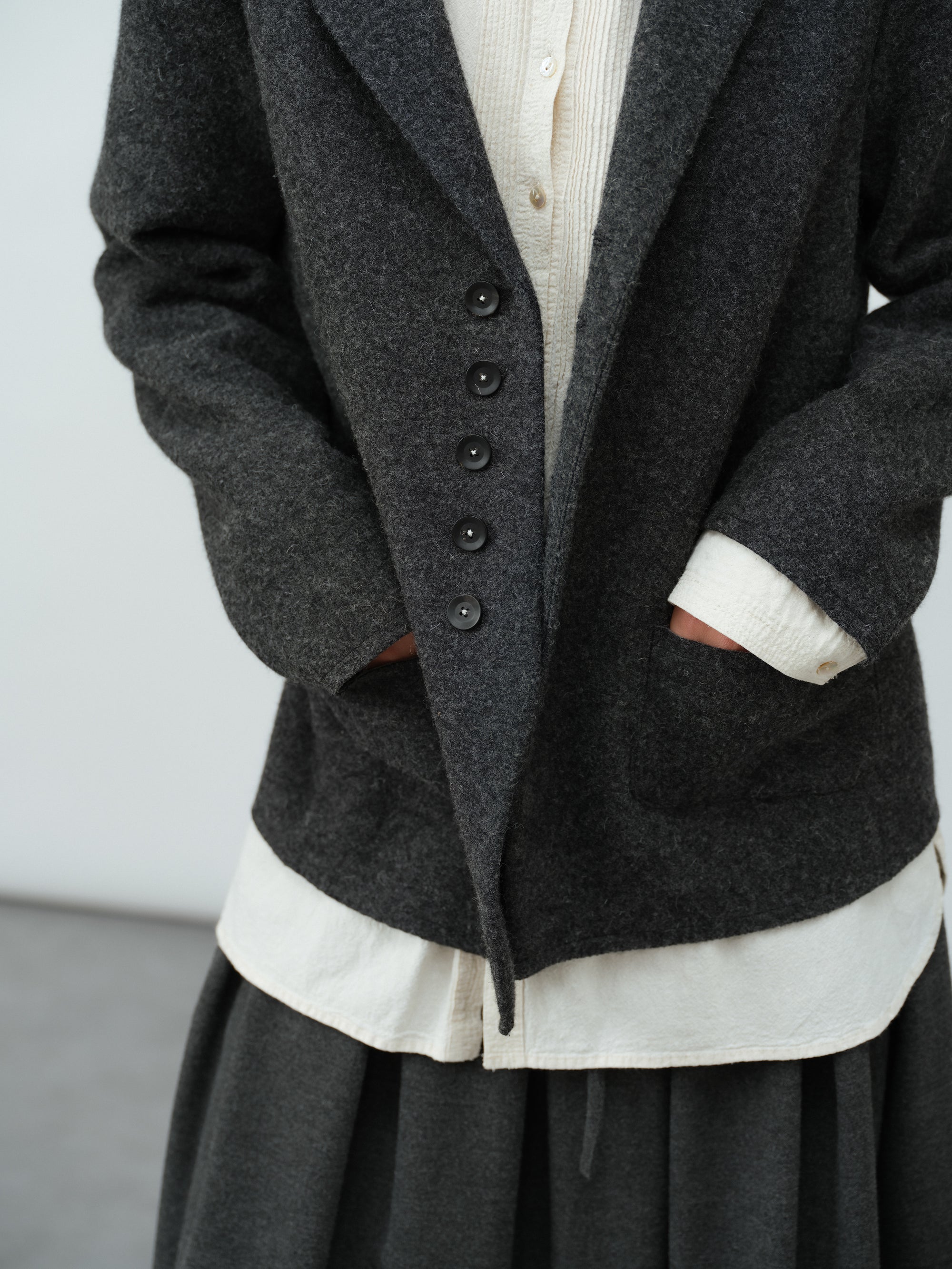 通勤ウールジャケット