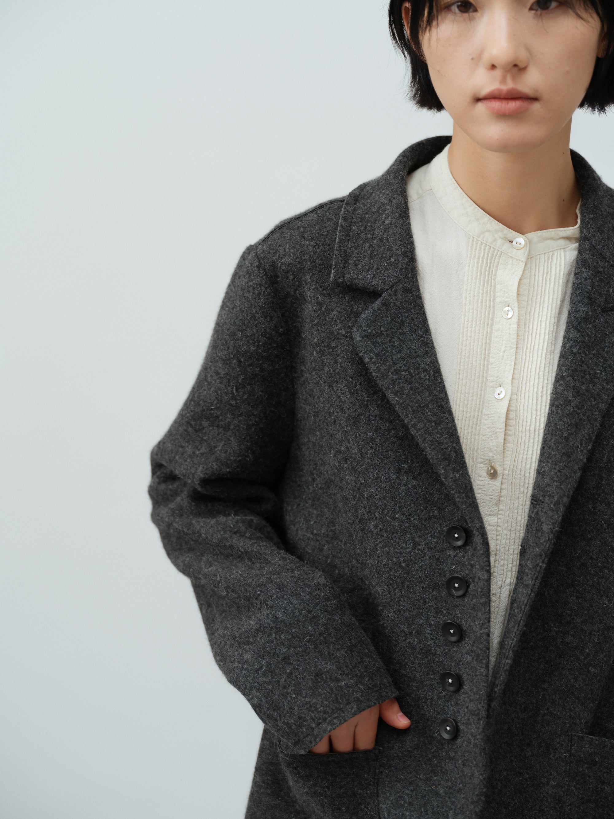 通勤ウールジャケット