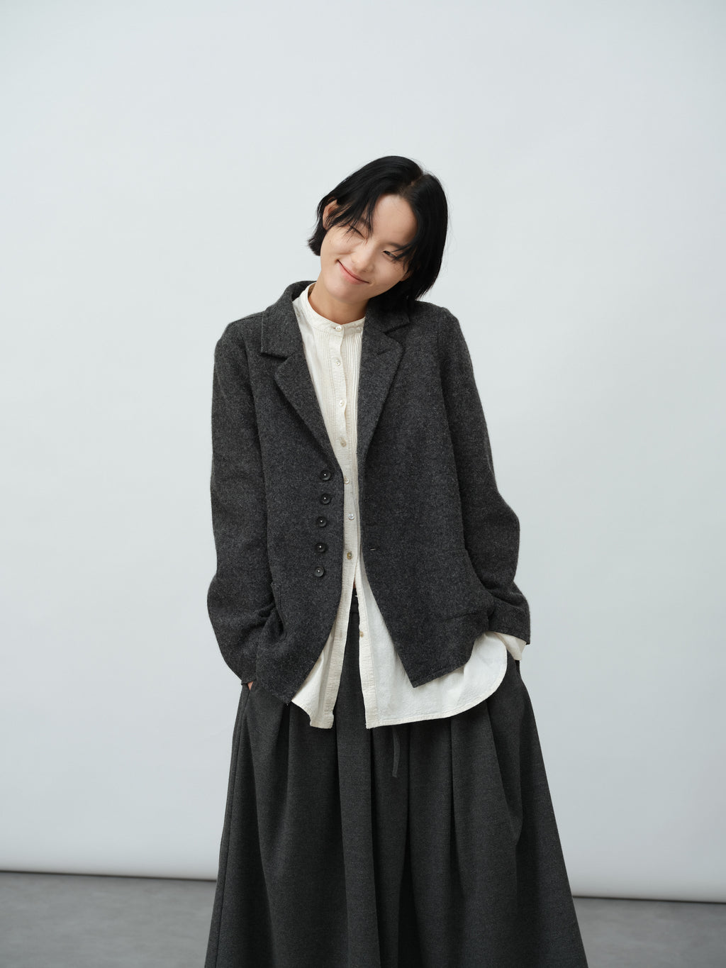 通勤ウールジャケット