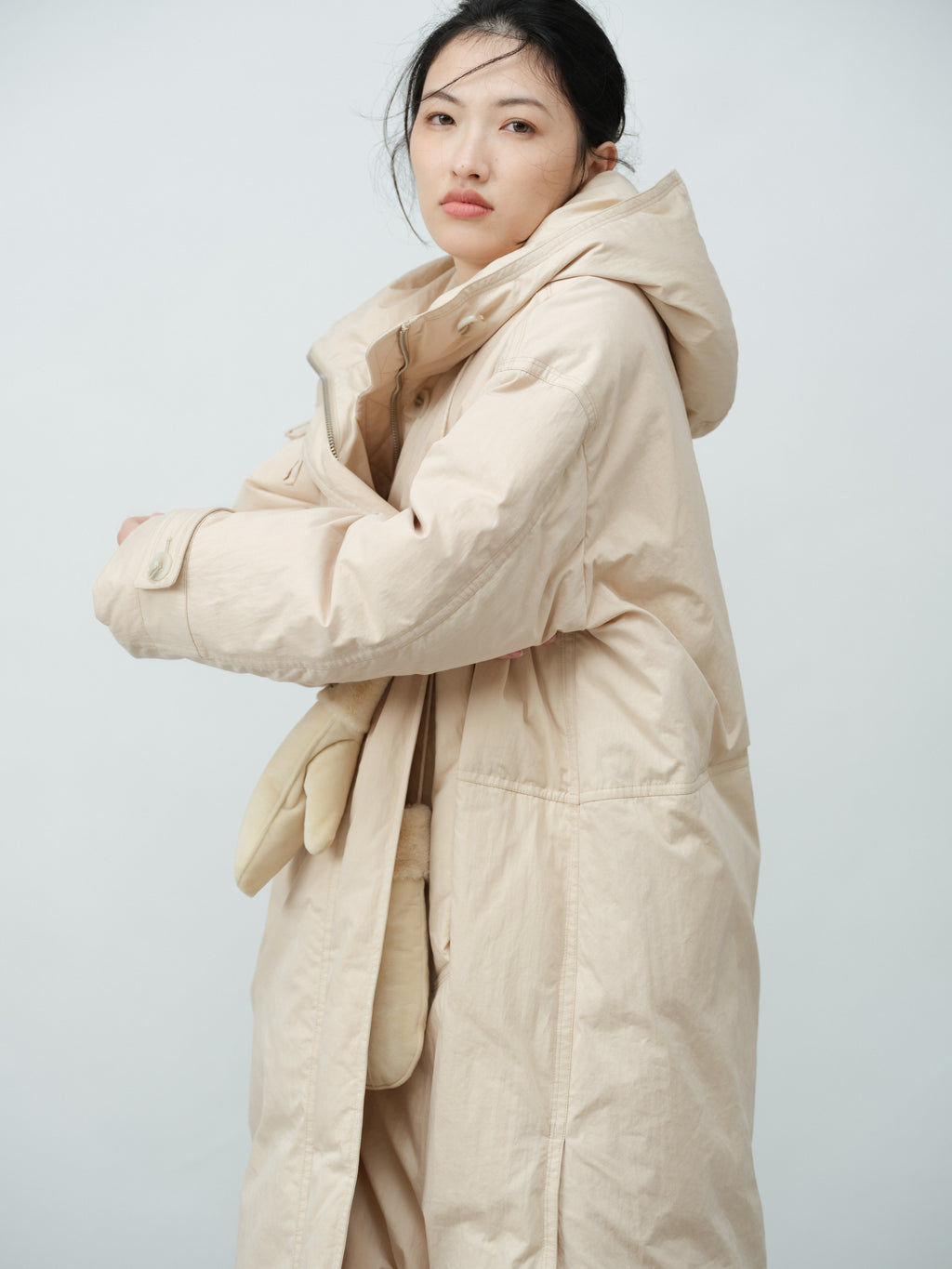 ロングフードダウン