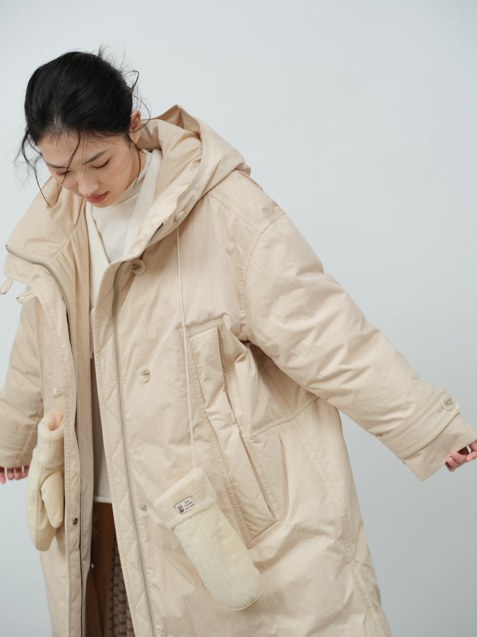 ロングフードダウン