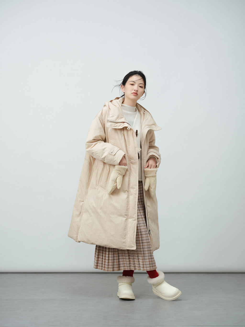 ロングフードダウン