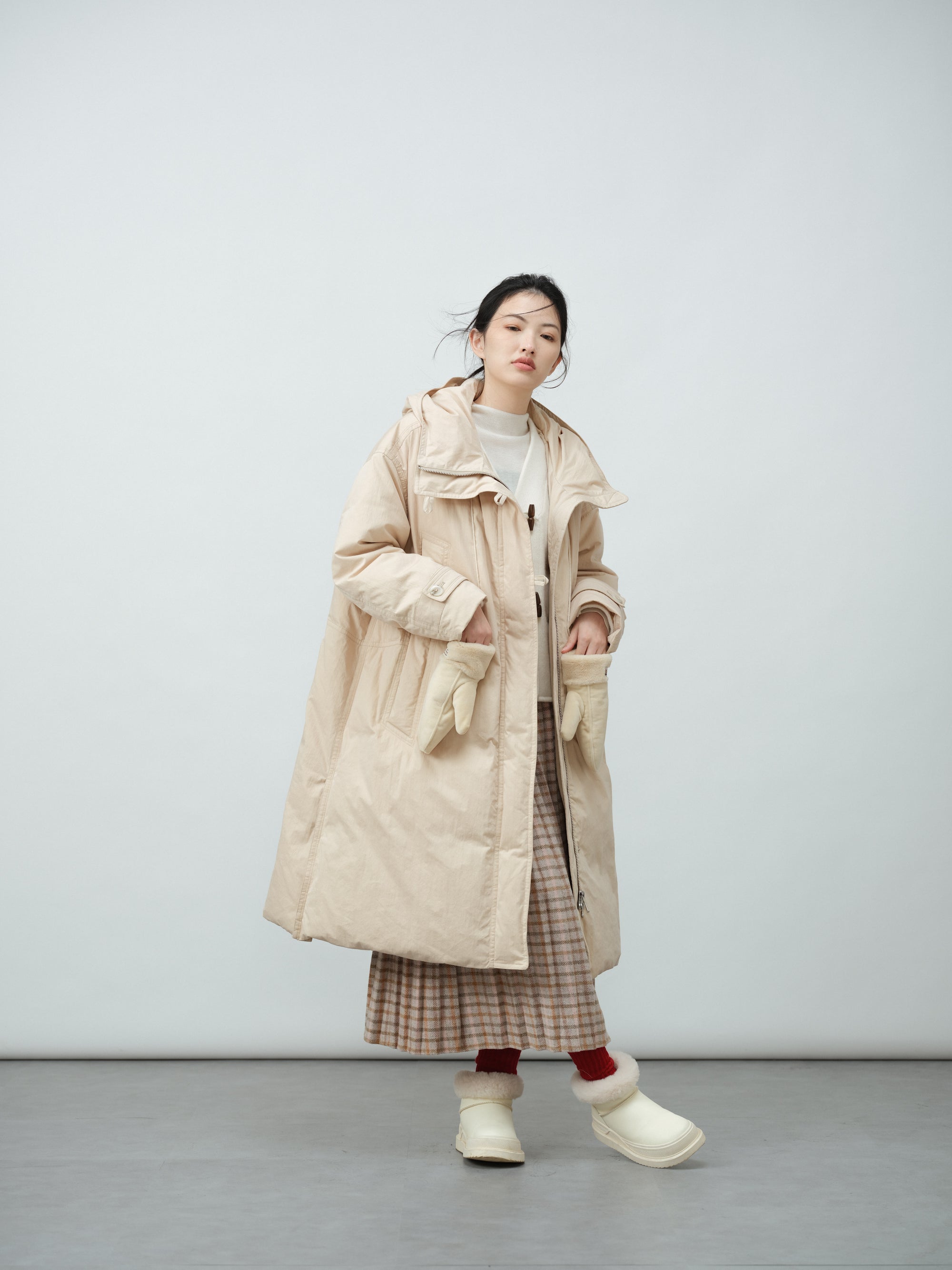 ロングフードダウン