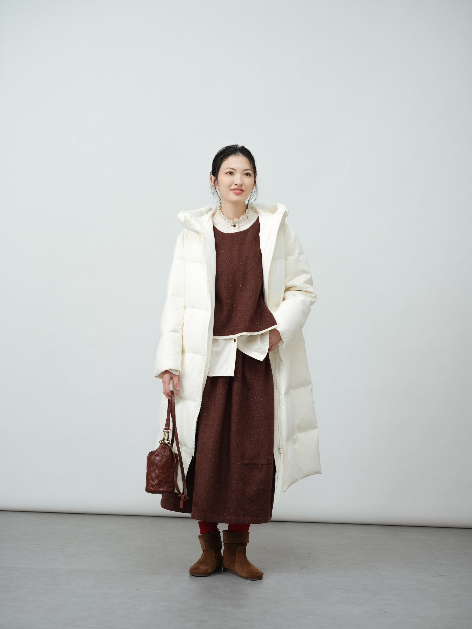 エッグシルエットスカート