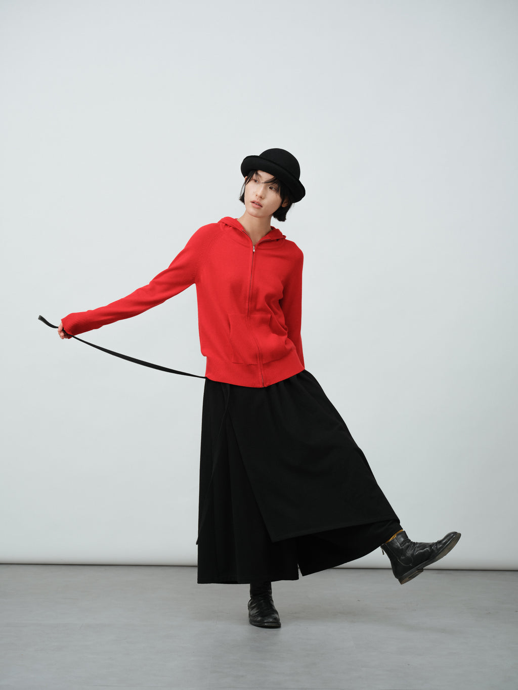 立体裁断スカンツ