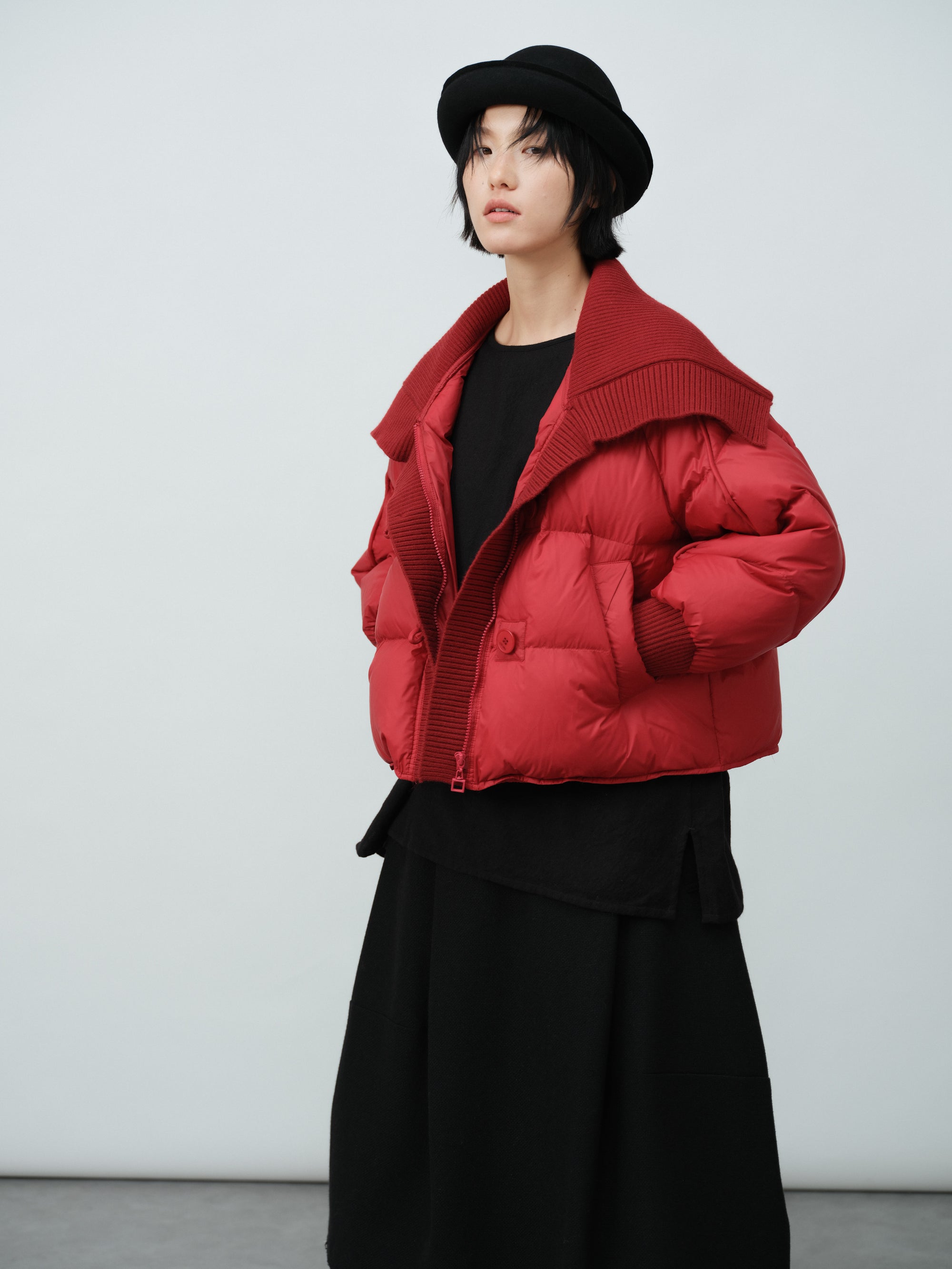 ニットコンビダウン