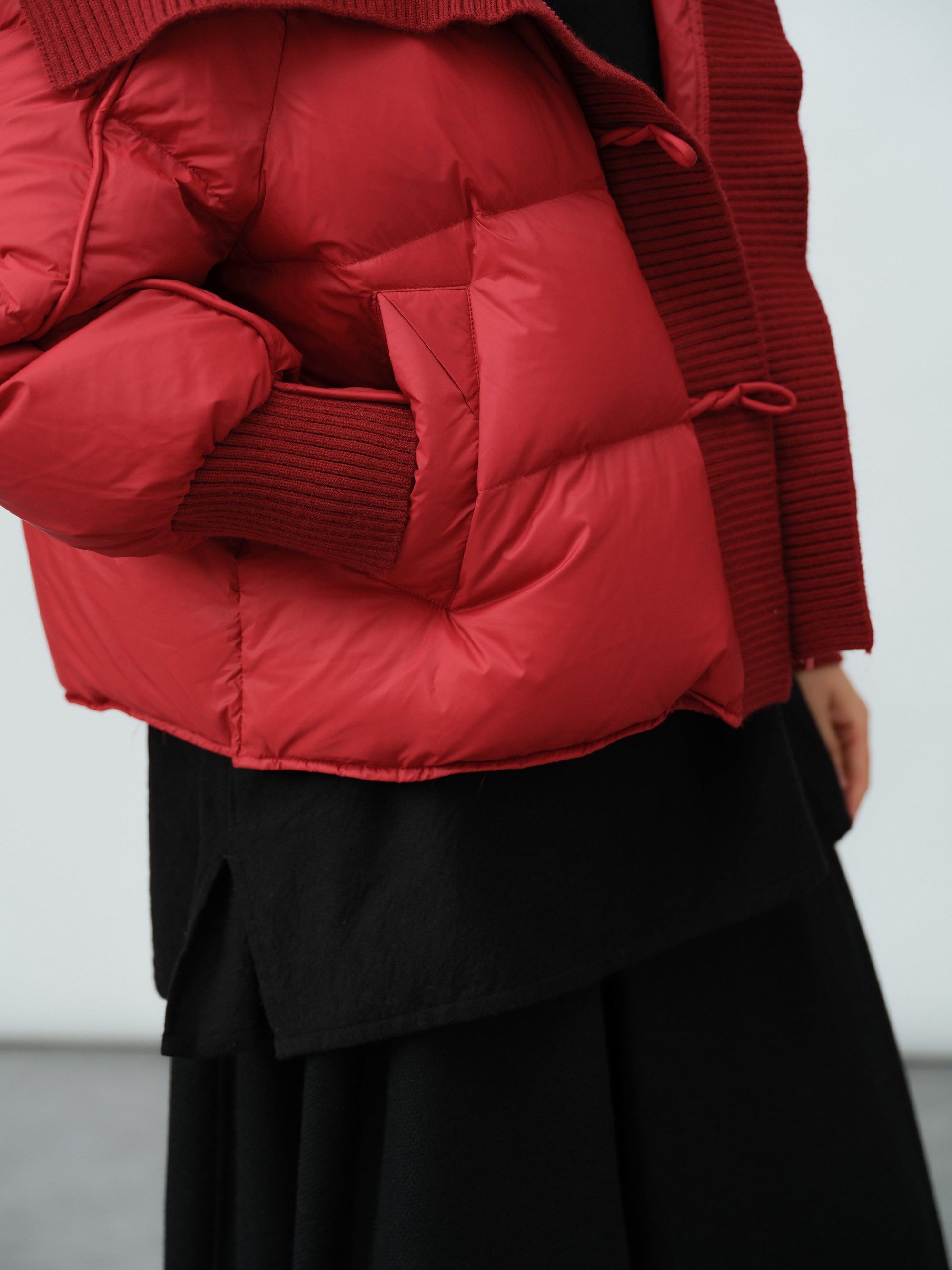 ニットコンビダウン