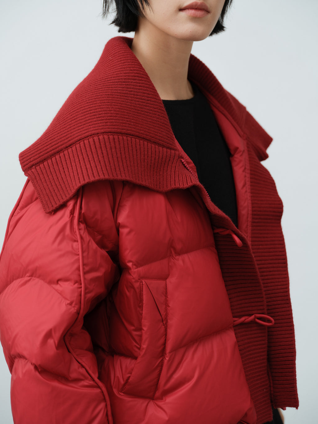 ニットコンビダウン