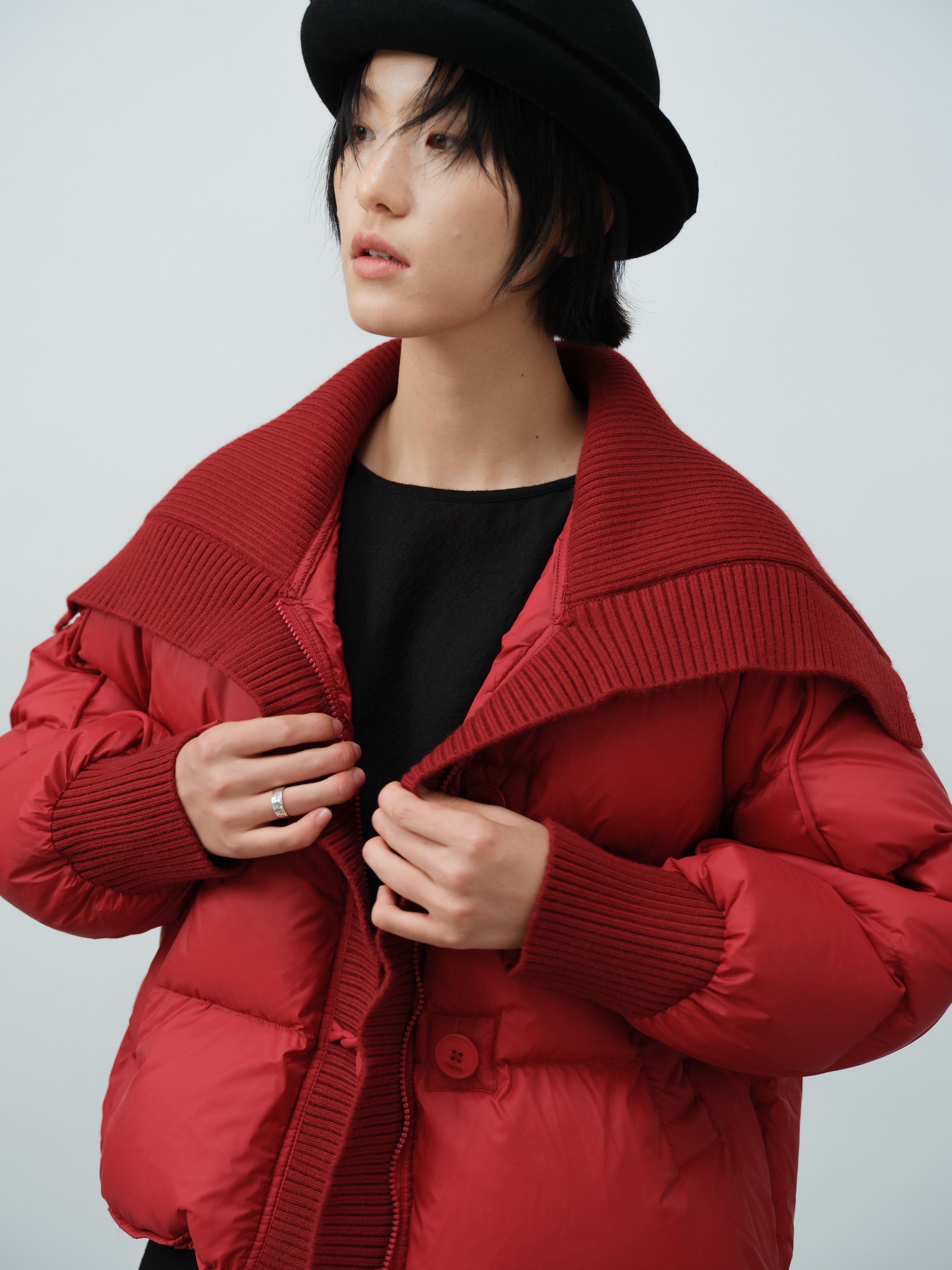 ニットコンビダウン