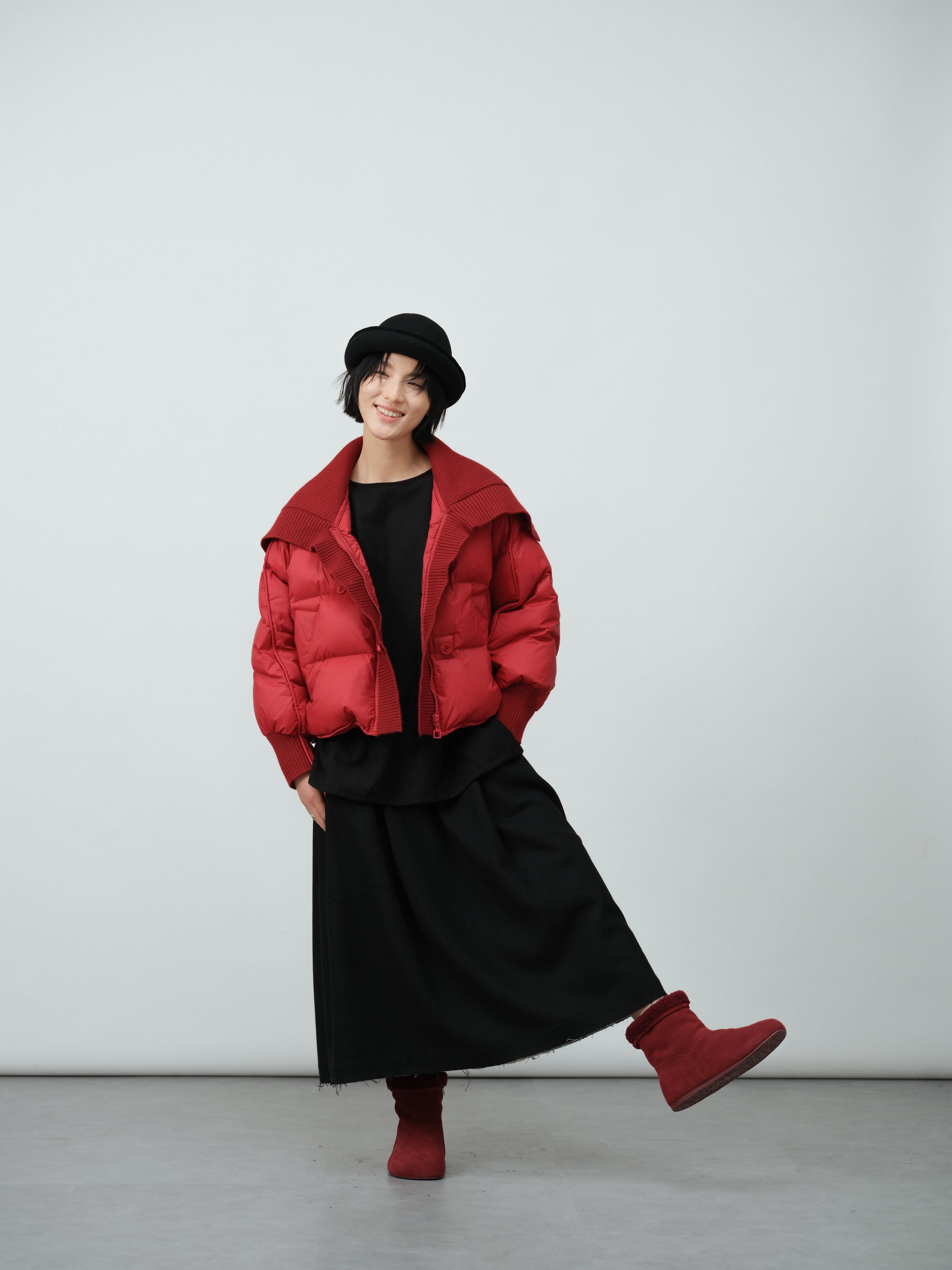 ニットコンビダウン