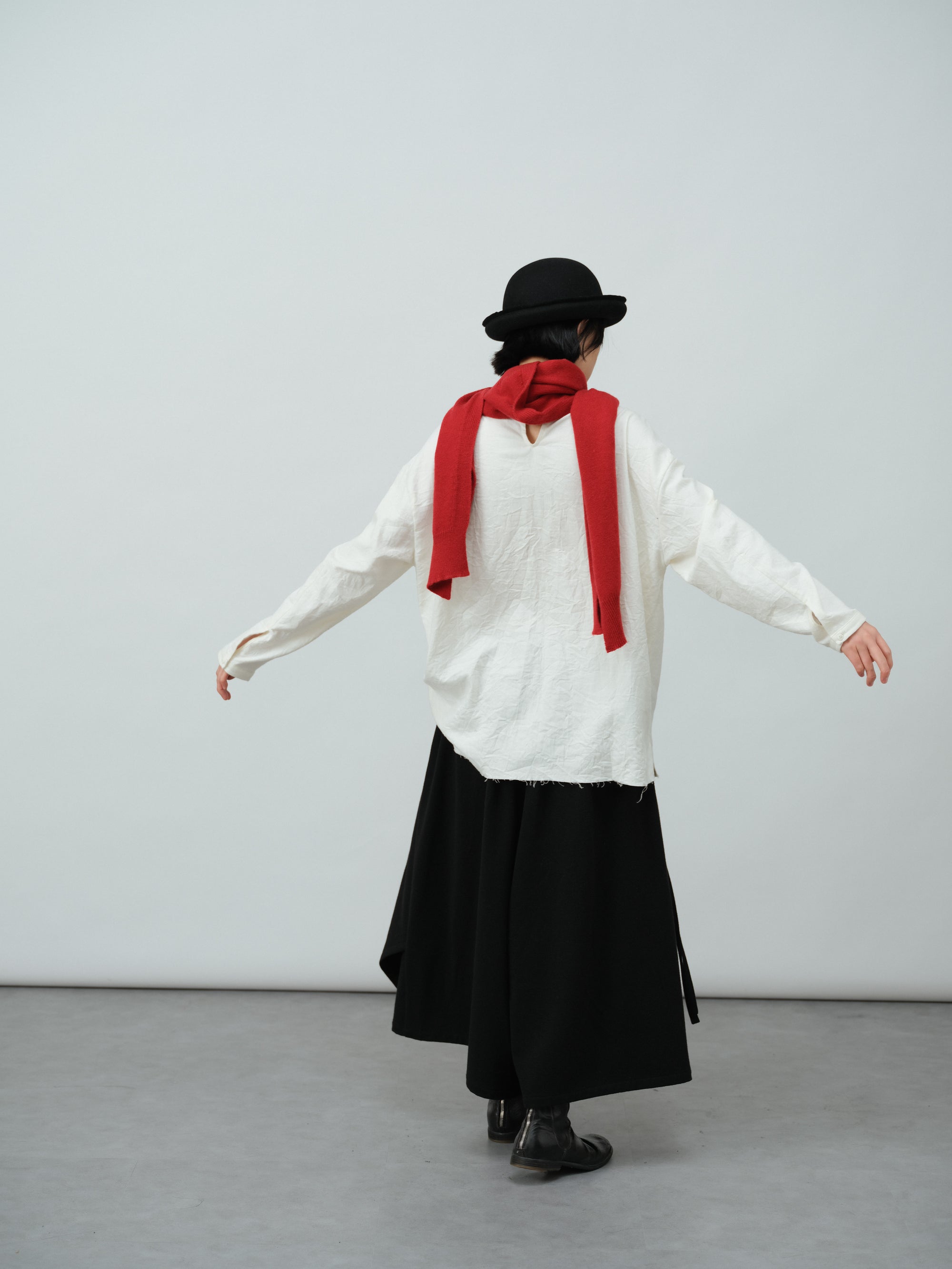 立体裁断スカンツ