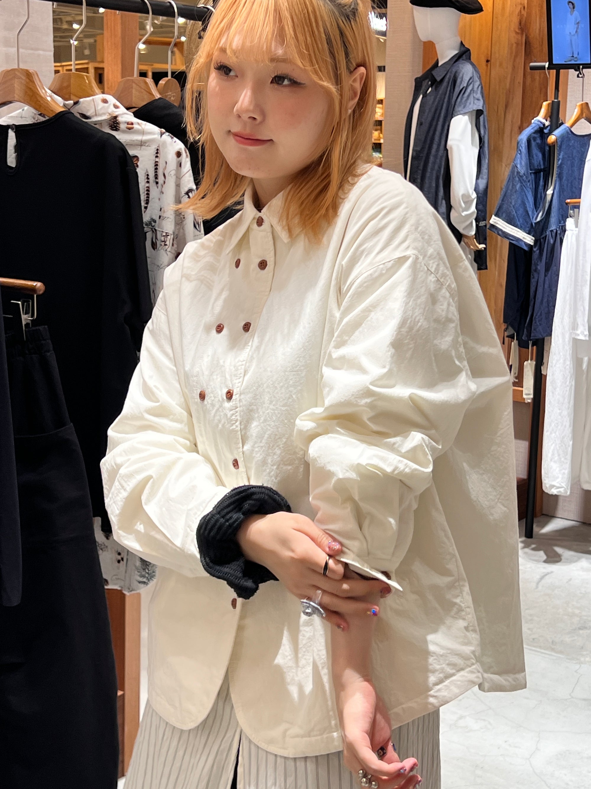 ライトコットンシャツ