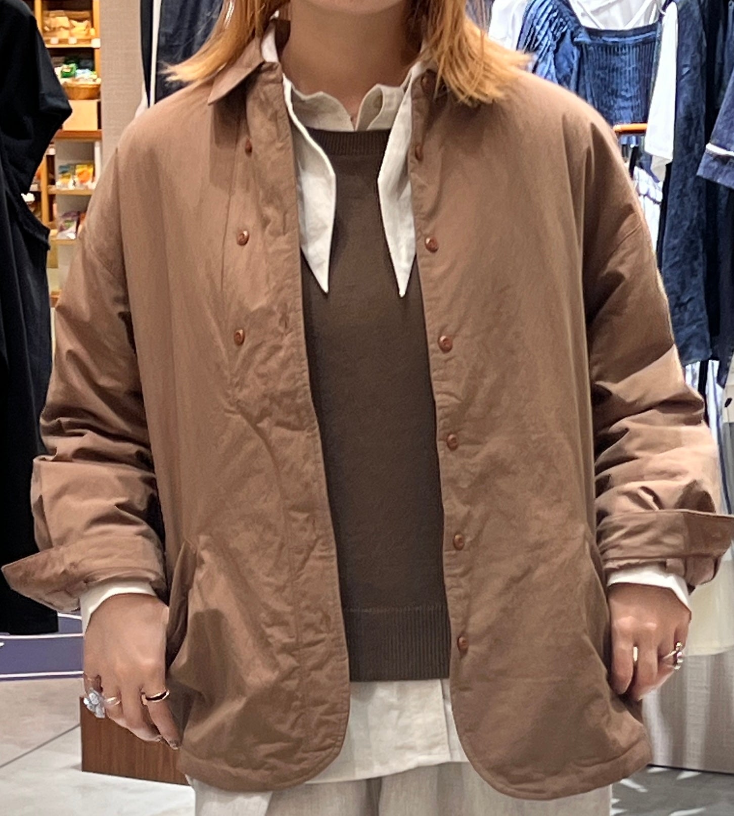 ライトコットンシャツ