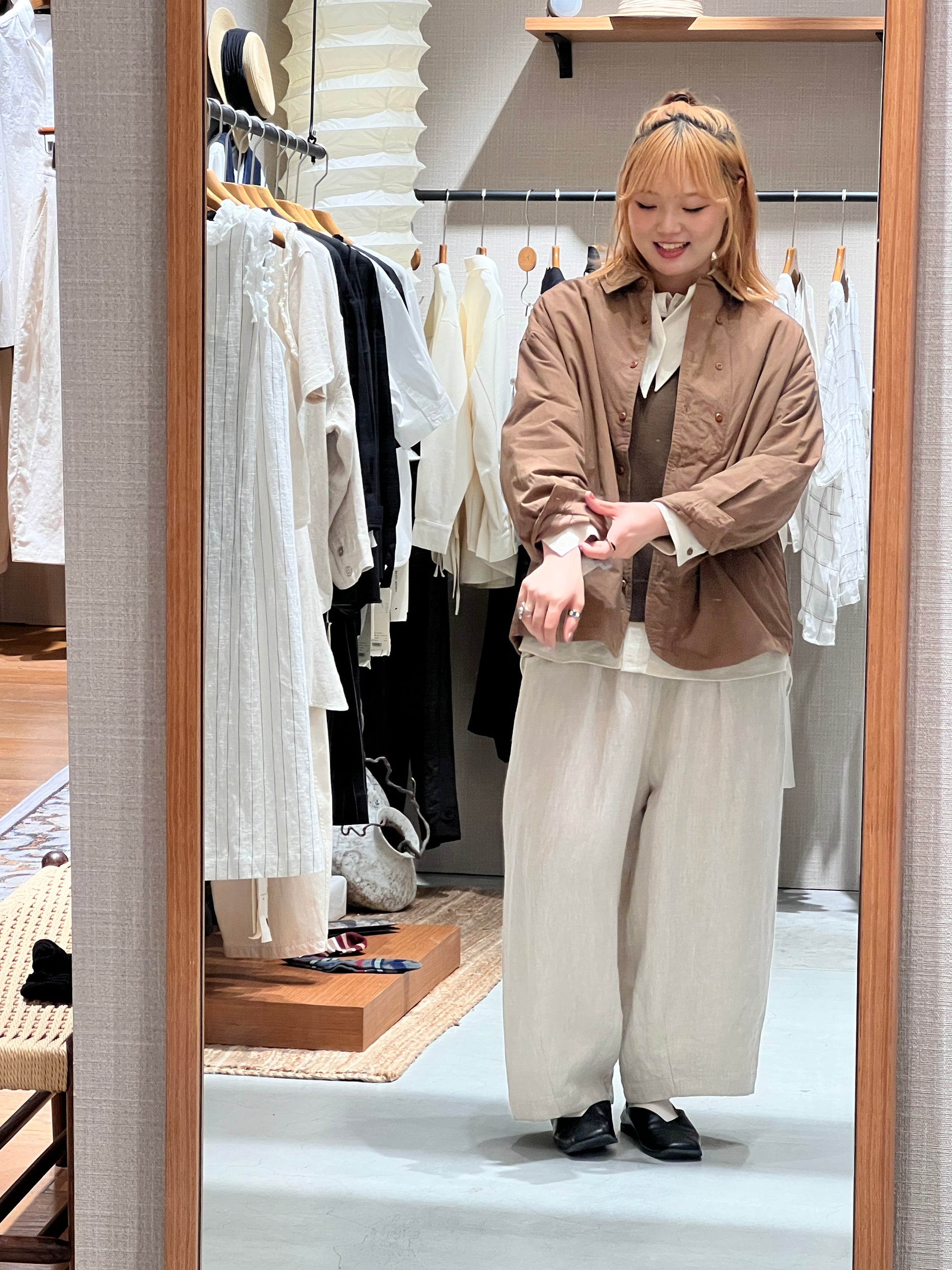 ライトコットンシャツ
