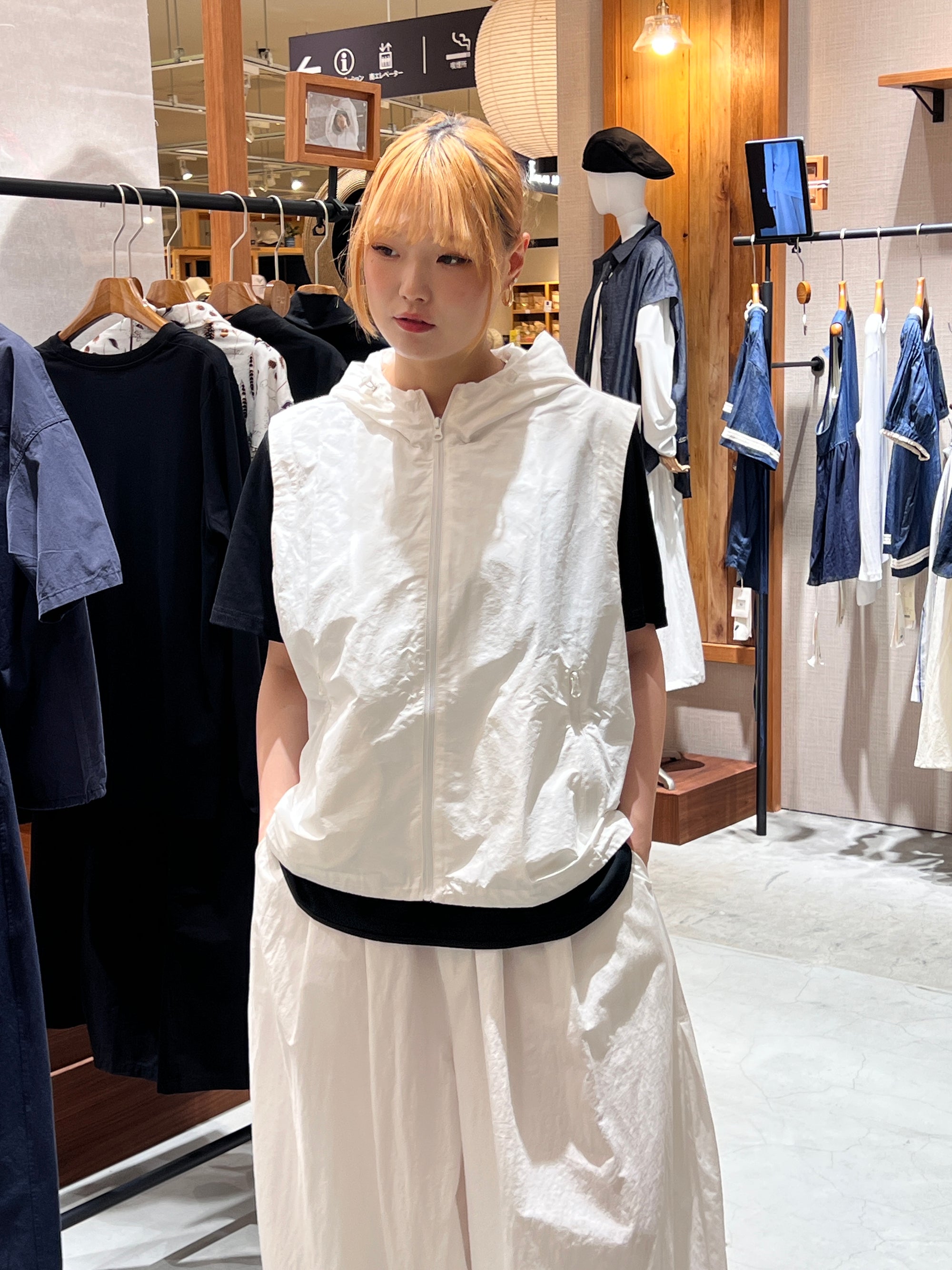 バルーンシルエットワイドパンツ